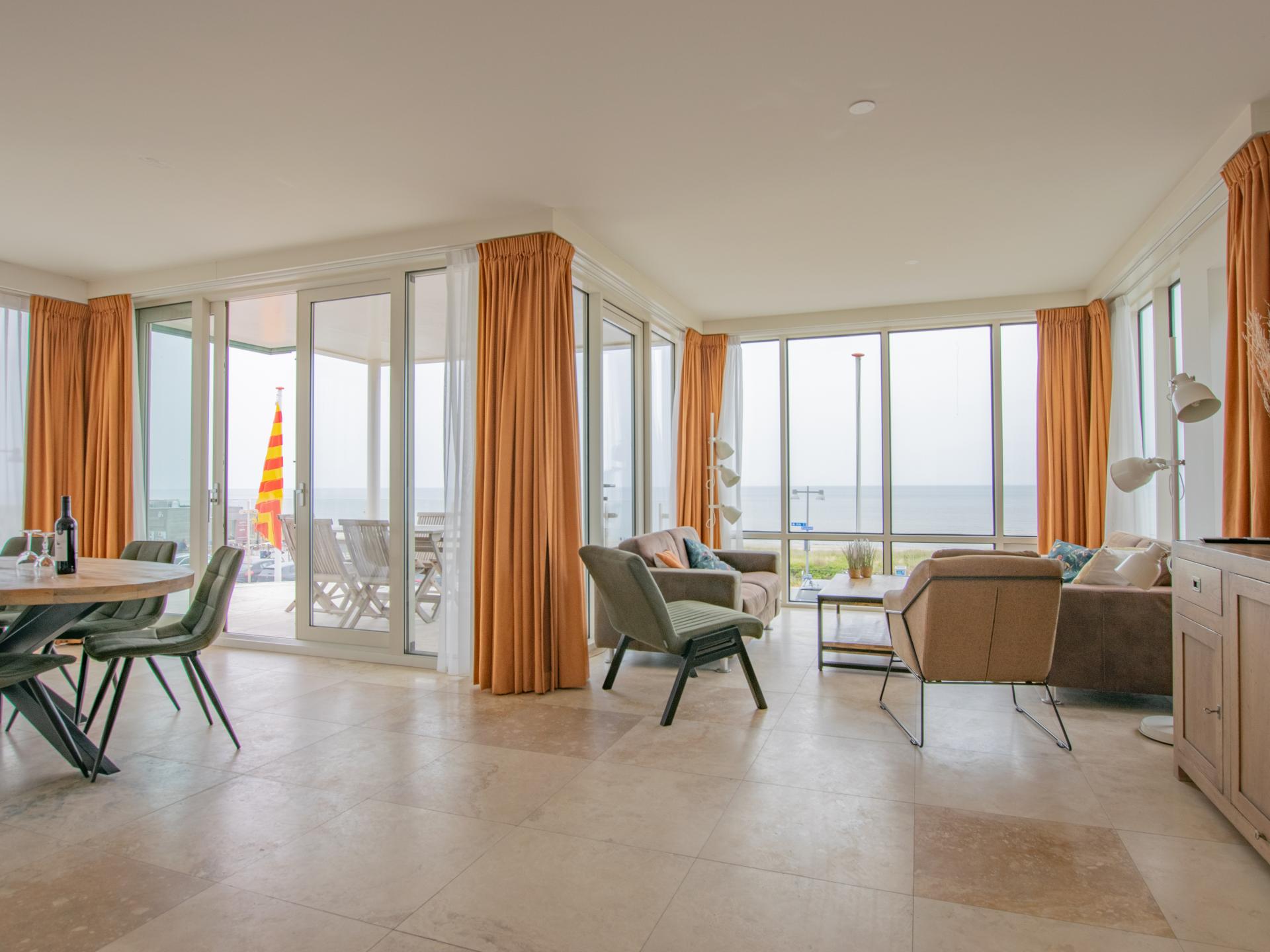 Appartement met panoramisch zeezicht en balkon in hartje Egmond aan Zee - foto 7