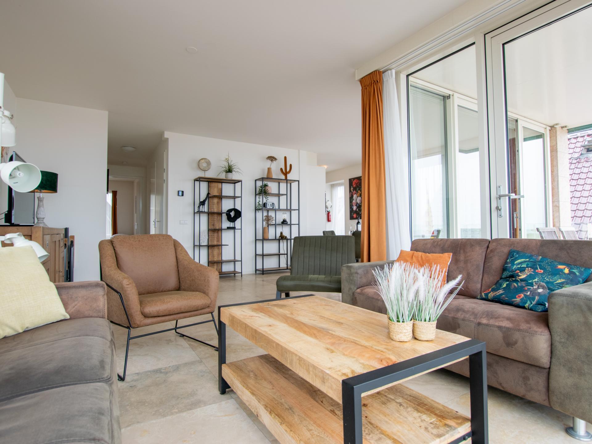 Appartement met panoramisch zeezicht en balkon in hartje Egmond aan Zee - foto 5