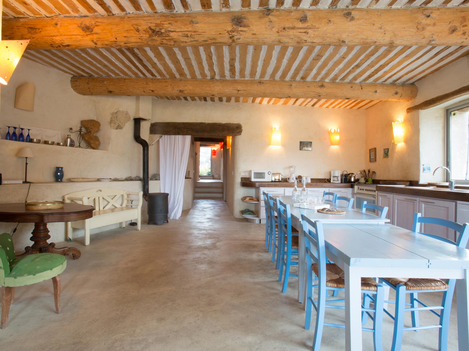 8-persoons karakteristiek vakantiehuis met zwembad in Montaulieu - foto 13