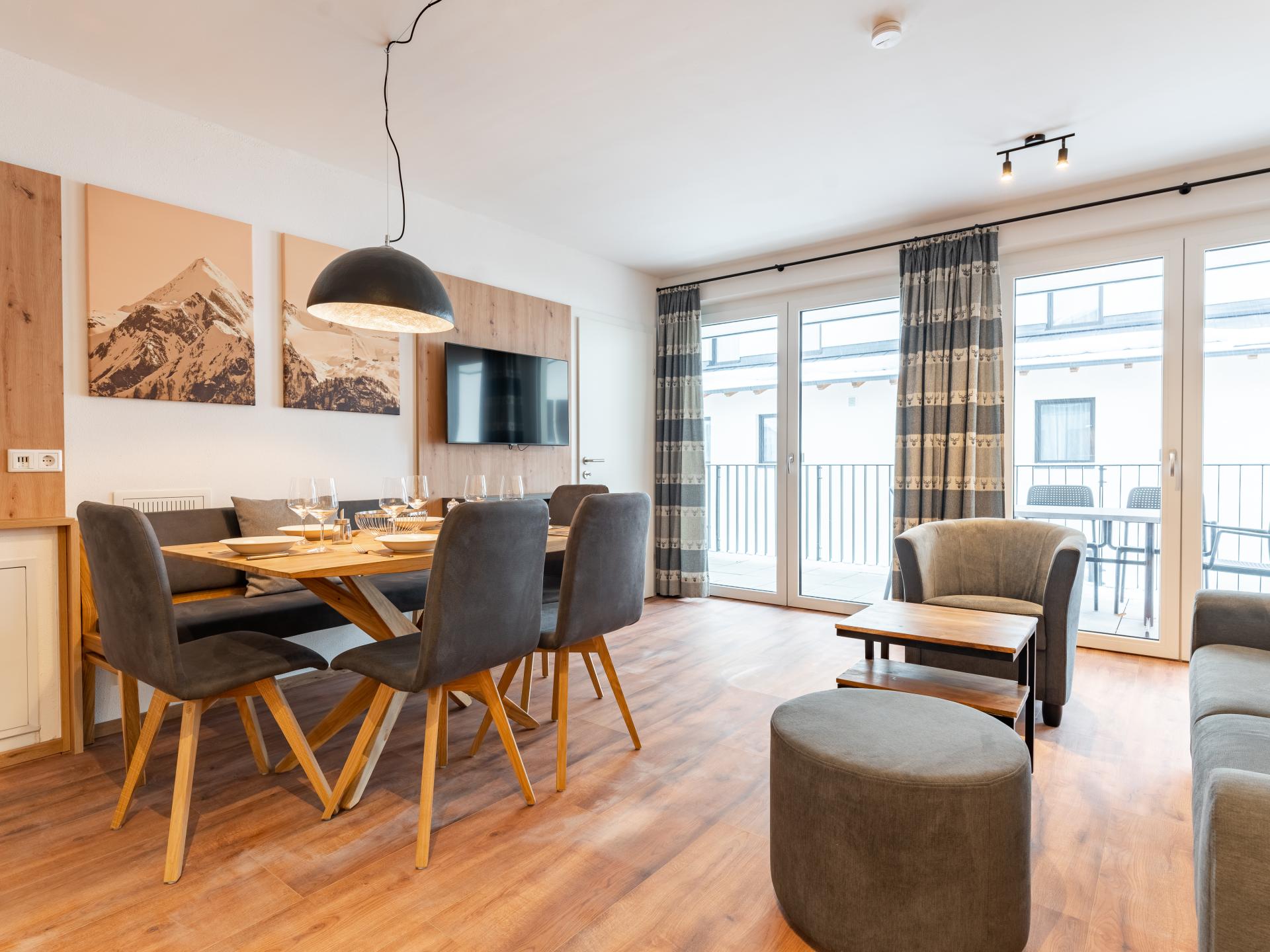 Aan de piste: Modern appartement voor 6 personen in centrum Kaprun - foto 4