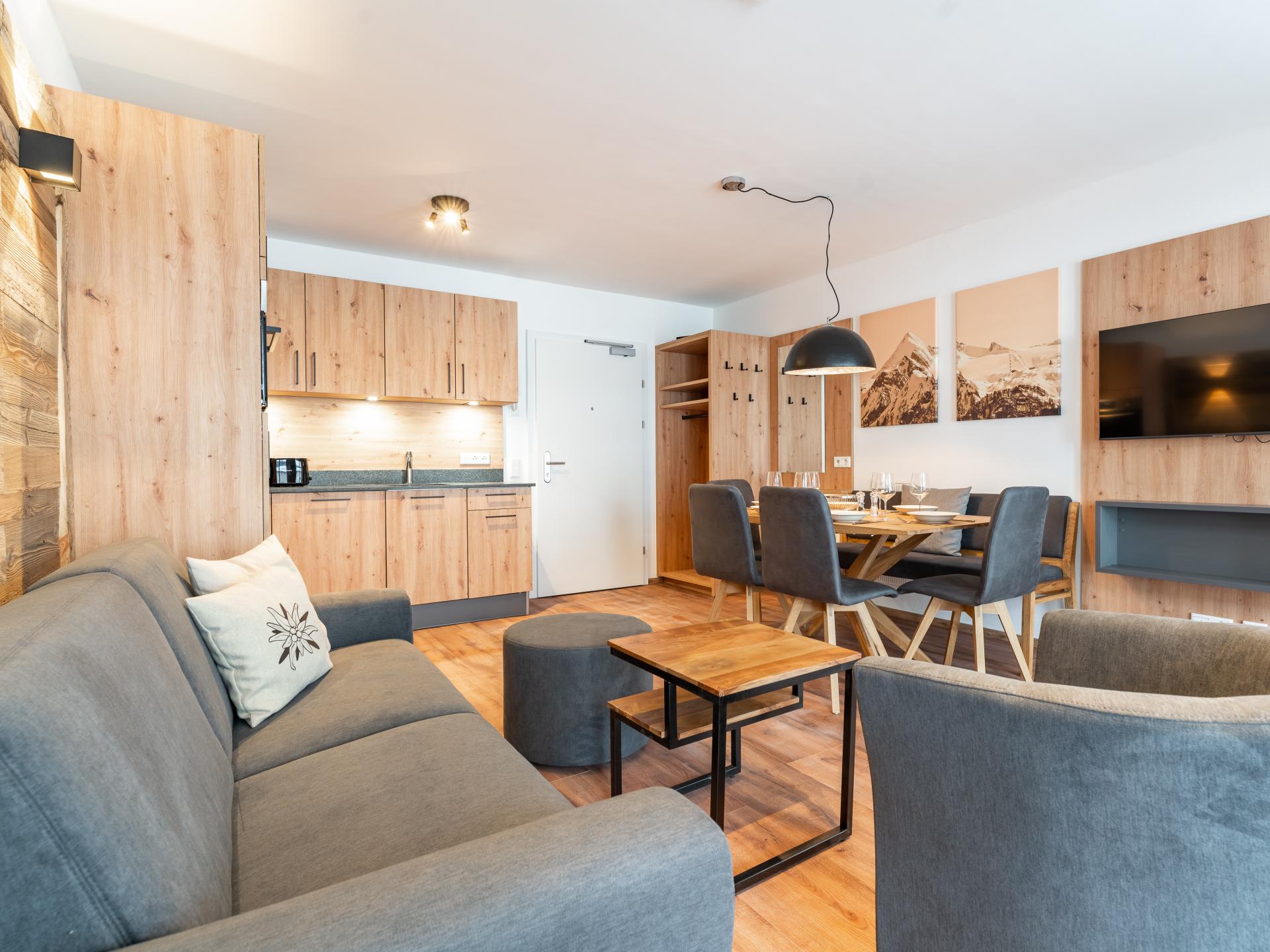 Aan de piste: Modern appartement voor 6 personen in centrum Kaprun - foto 11