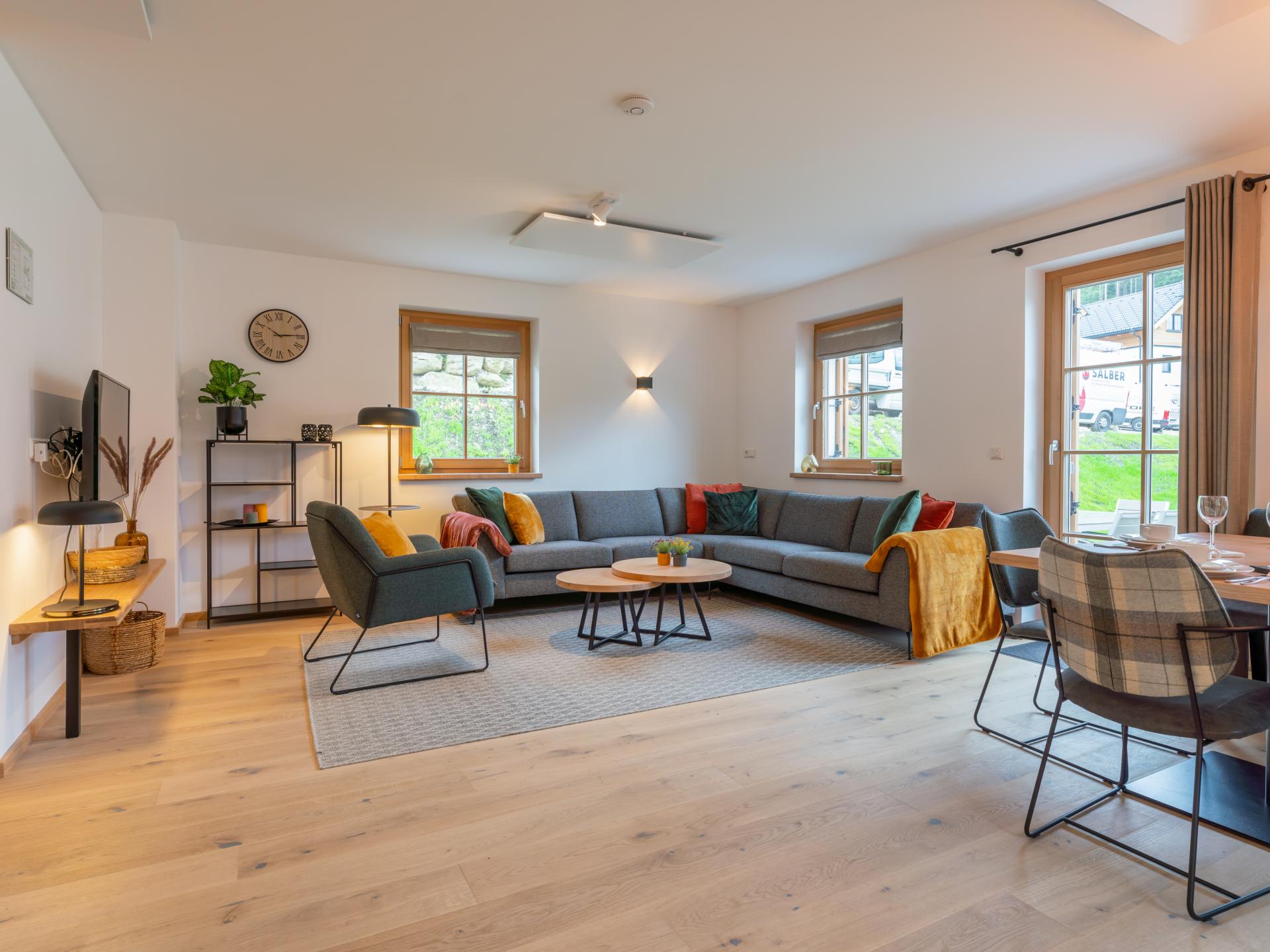 Luxe chalet voor 10 personen met sauna direct aan de piste in Donnersbachwald - foto 8