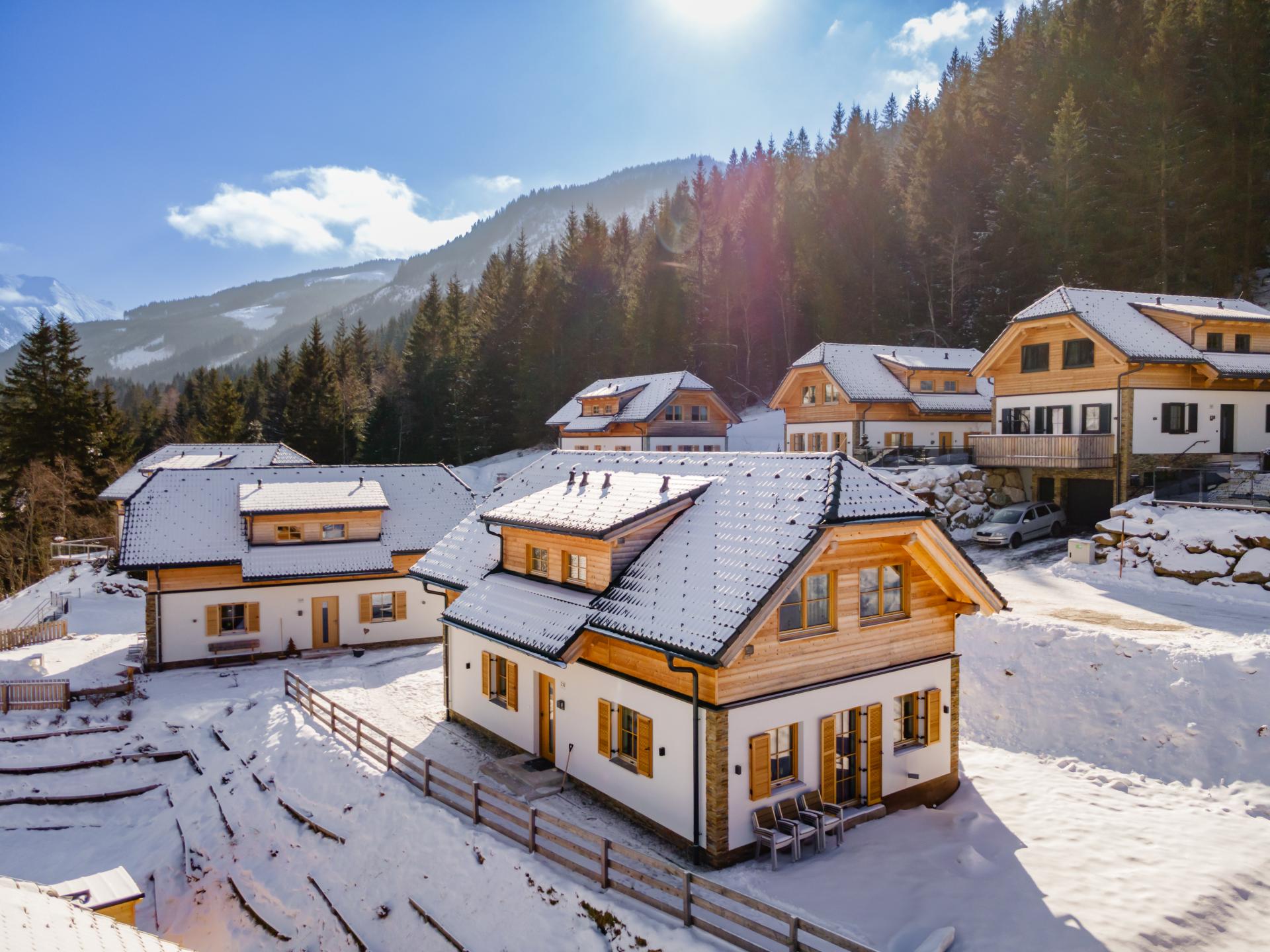 Luxe chalet voor 10 personen met sauna direct aan de piste in Donnersbachwald - foto 29