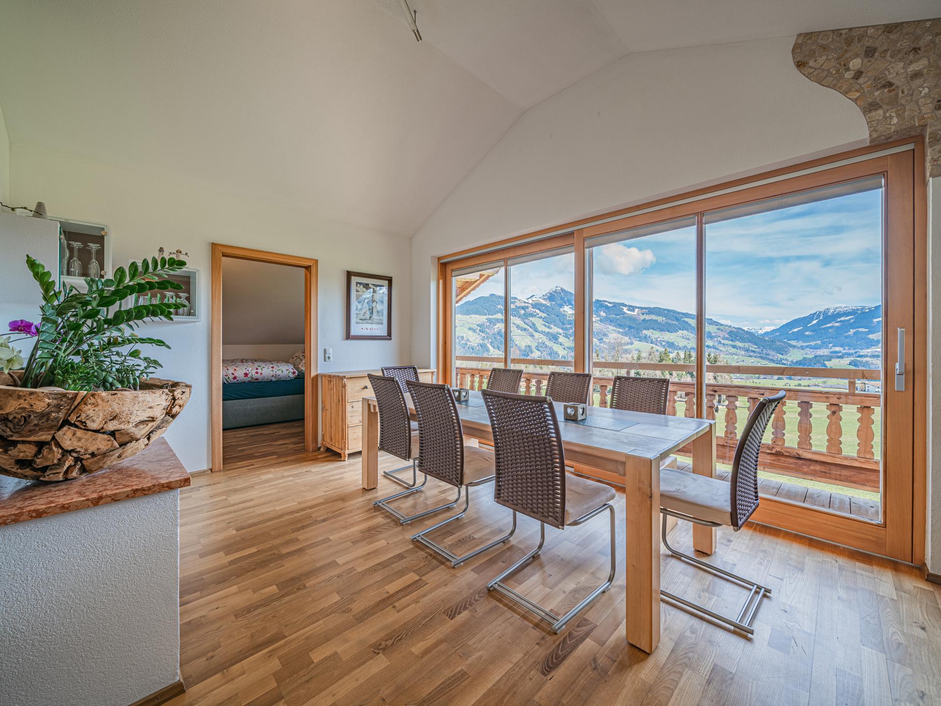 Ruim appartement op boerderij met panoramisch bergzicht in Hopfgarten - foto 23