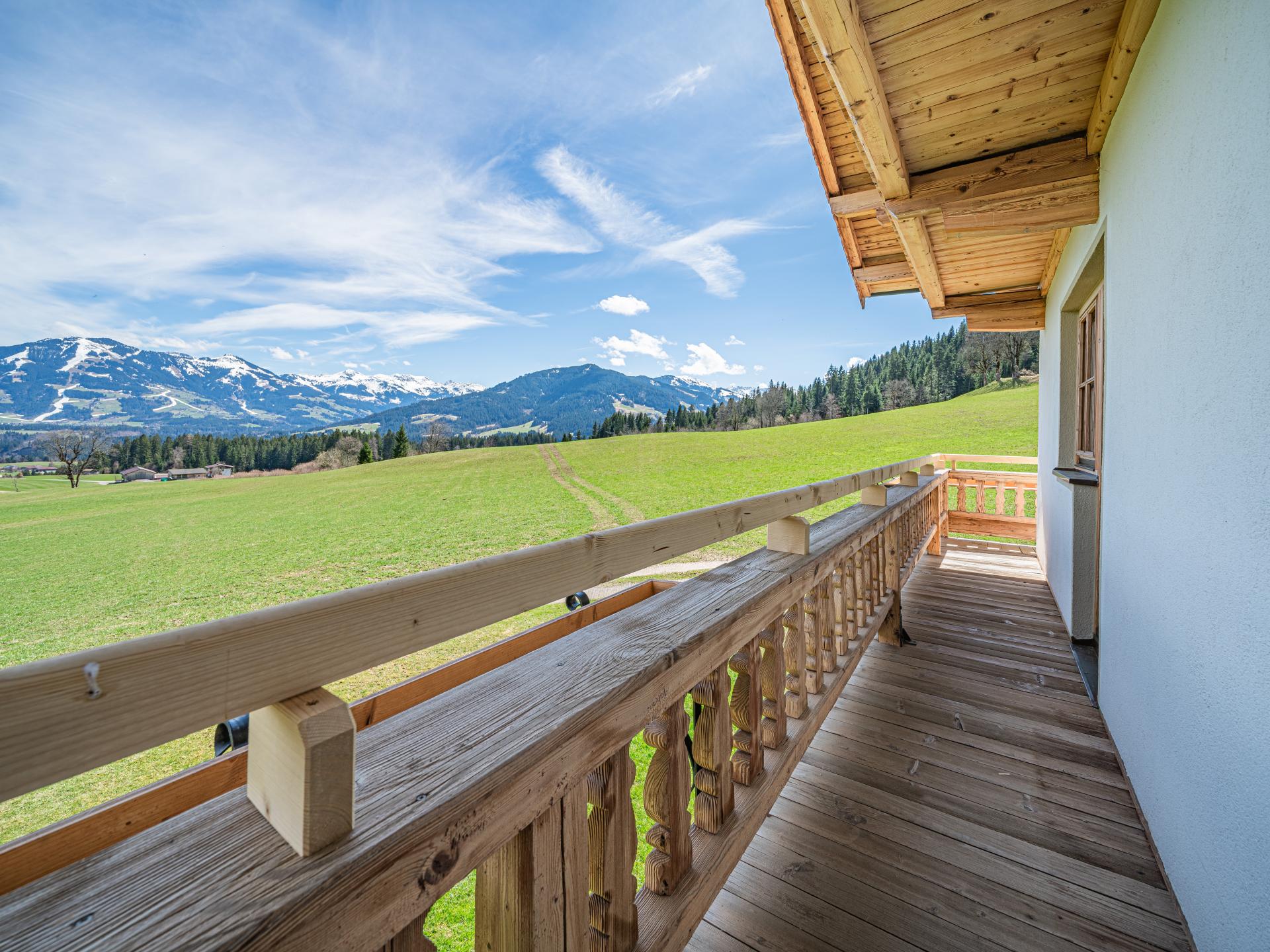 Ruim appartement op boerderij met panoramisch bergzicht in Hopfgarten - foto 12