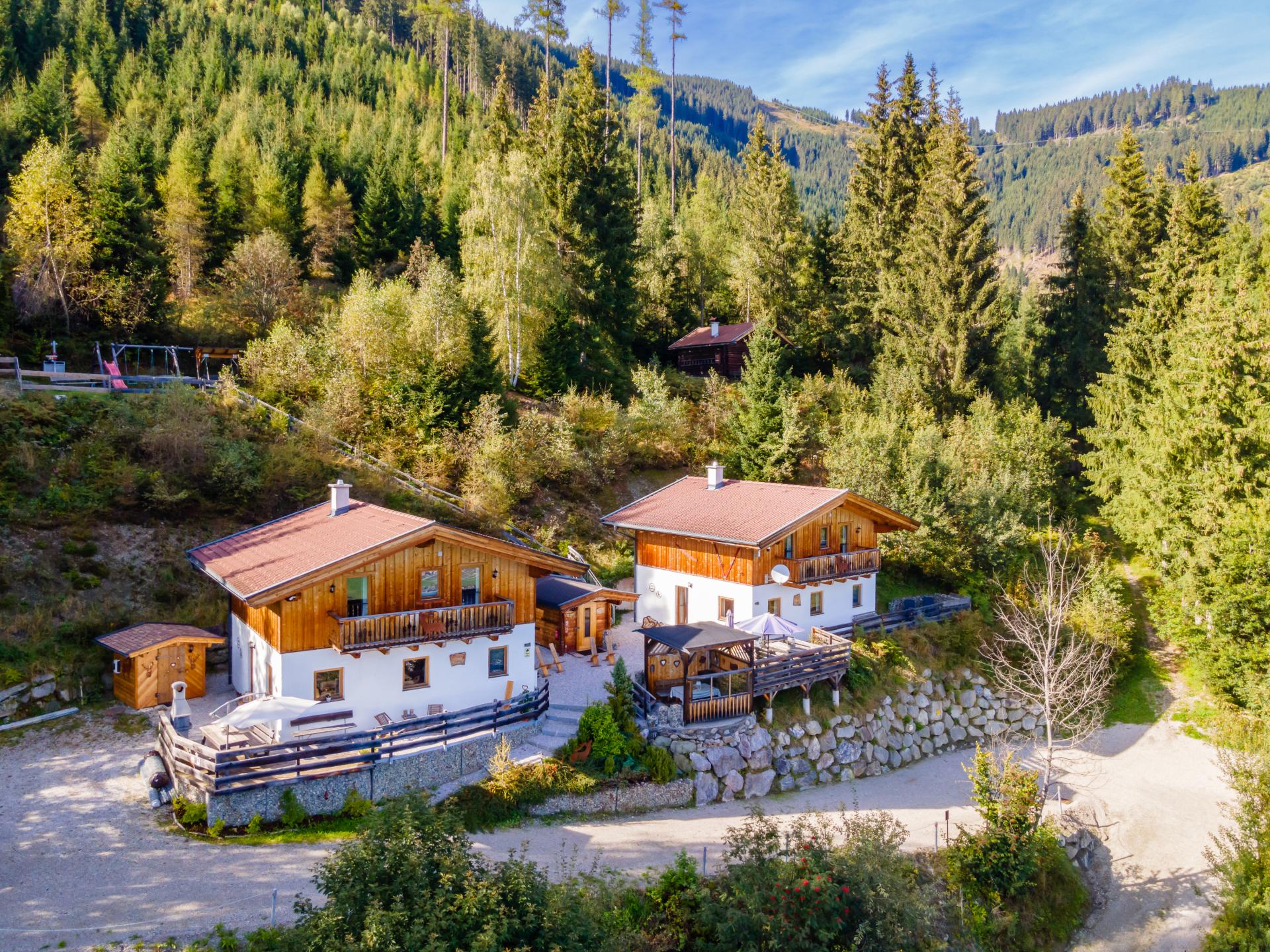 Vrijstaand chalet met sauna en panoramisch bergzicht in Piesendorf - foto 14