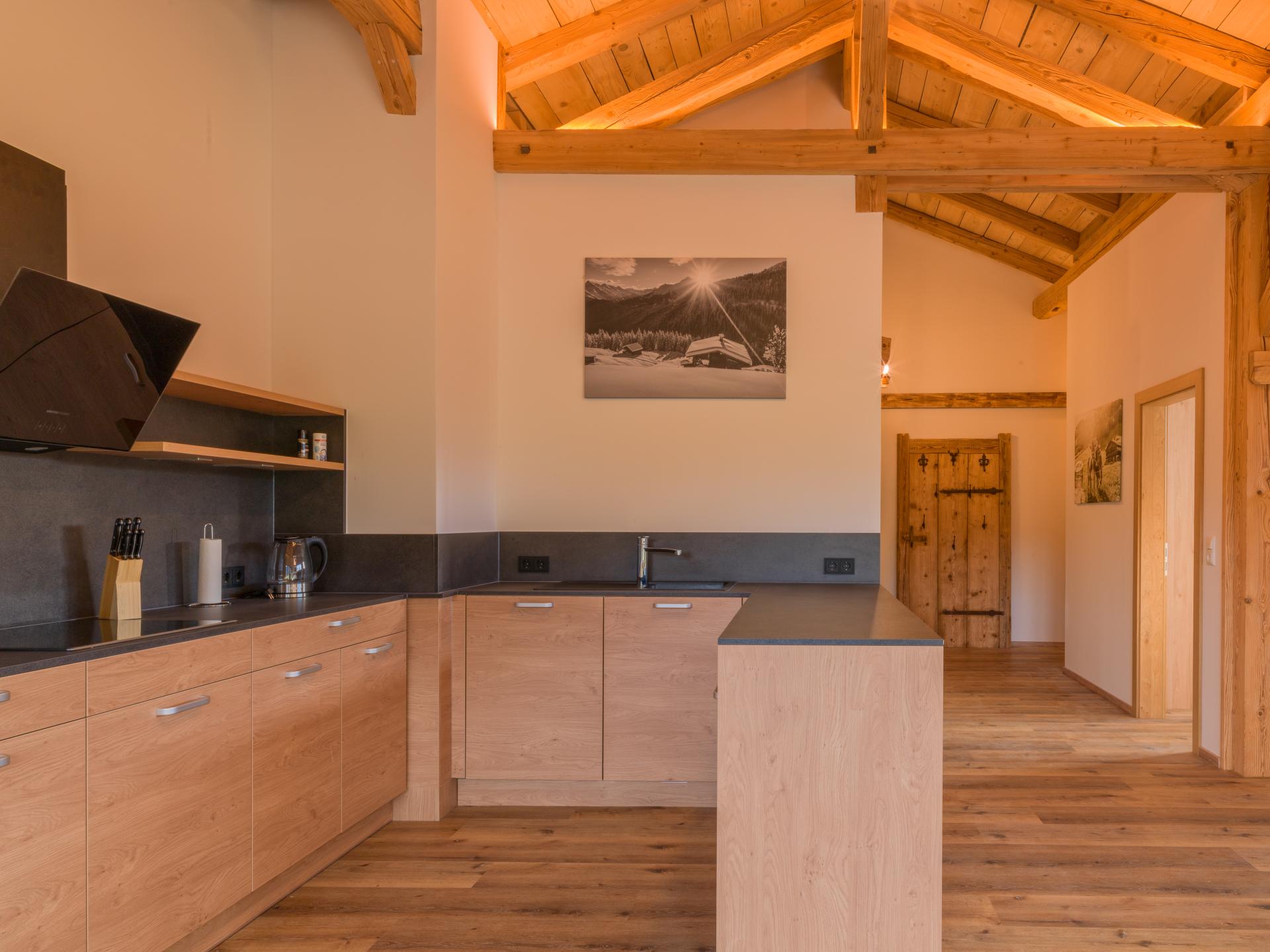Ruime loft op Tiroler boerderij met panoramisch uitzicht aan de piste - foto 3