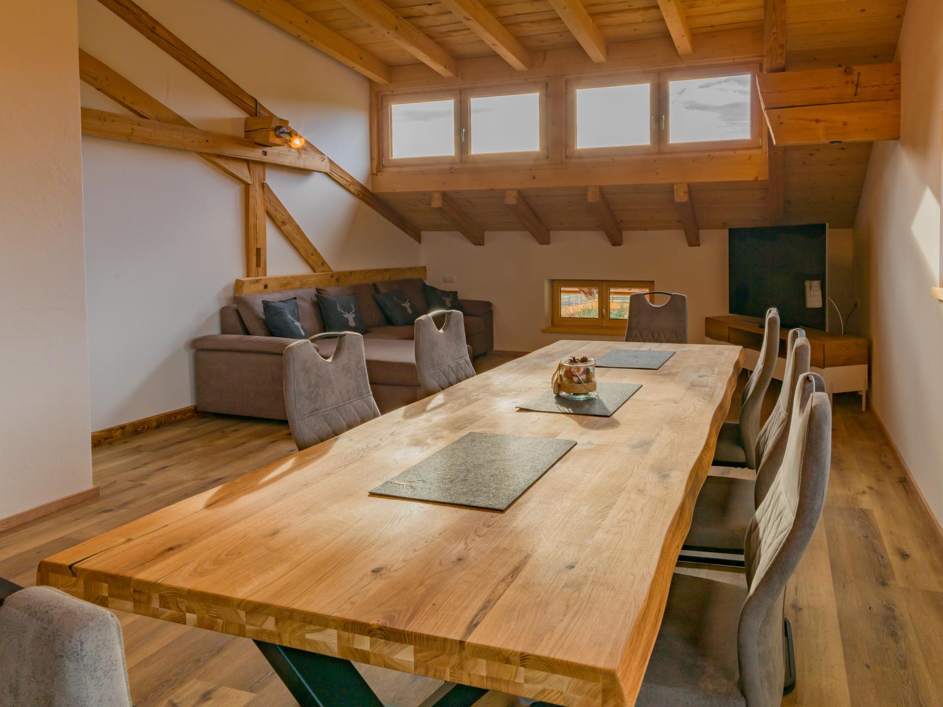 Ruime loft op Tiroler boerderij met panoramisch uitzicht aan de piste - foto 8