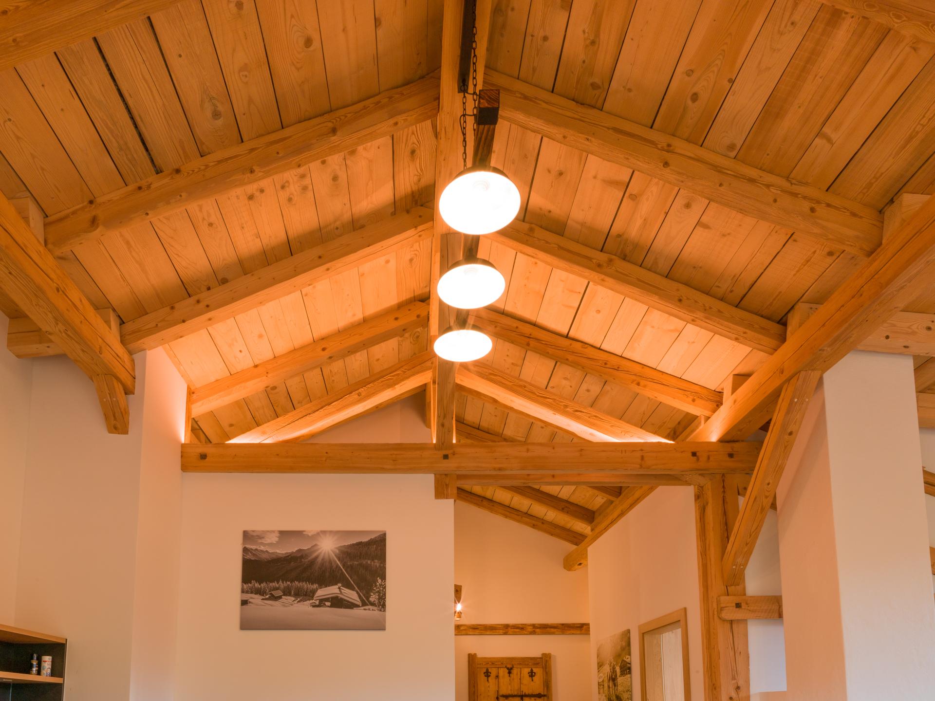 Ruime loft op Tiroler boerderij met panoramisch uitzicht aan de piste - foto 9