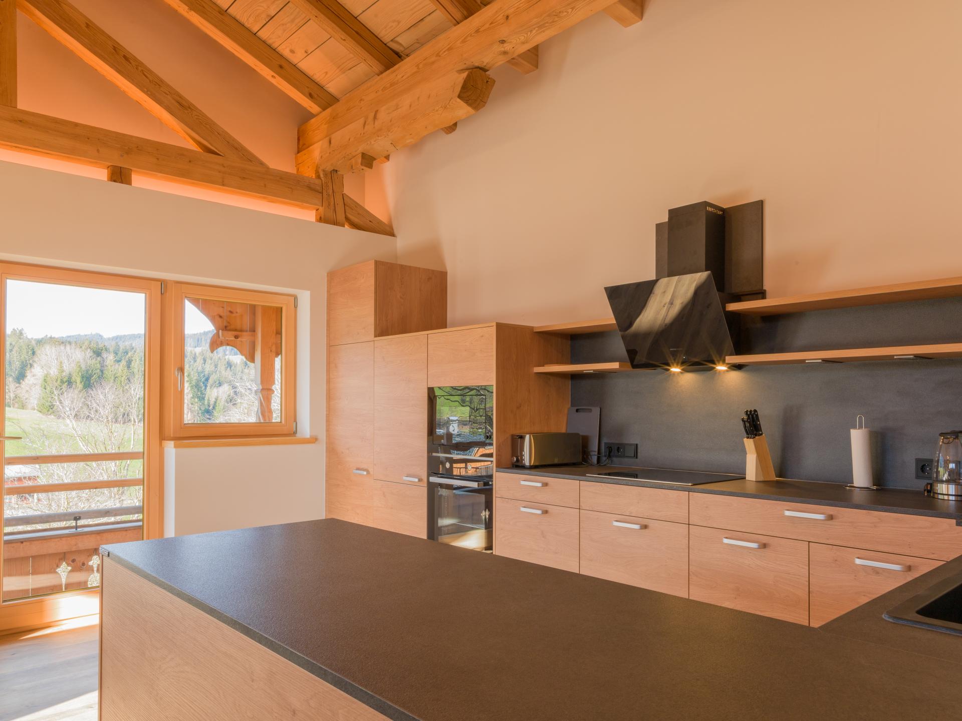 Ruime loft op Tiroler boerderij met panoramisch uitzicht aan de piste - foto 11