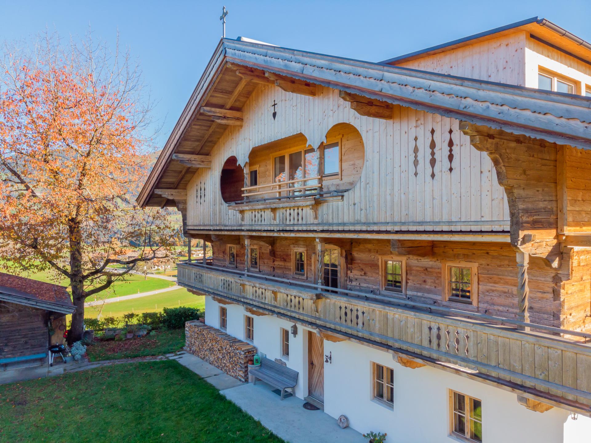 Ruime loft op Tiroler boerderij met panoramisch uitzicht aan de piste - foto 1