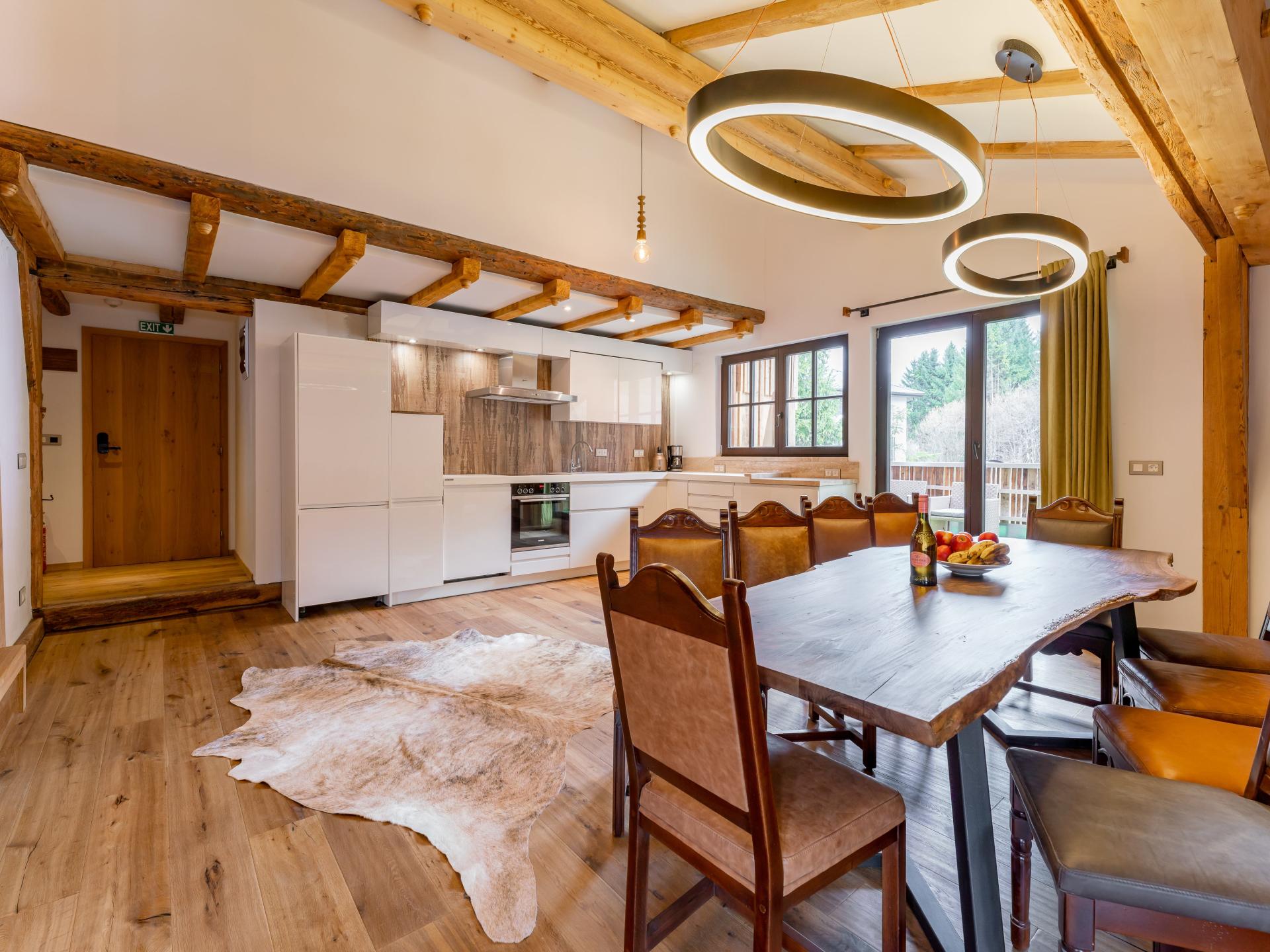 Artistiek groepshuis voor 26 personen met sauna, 150m van de piste - foto 11