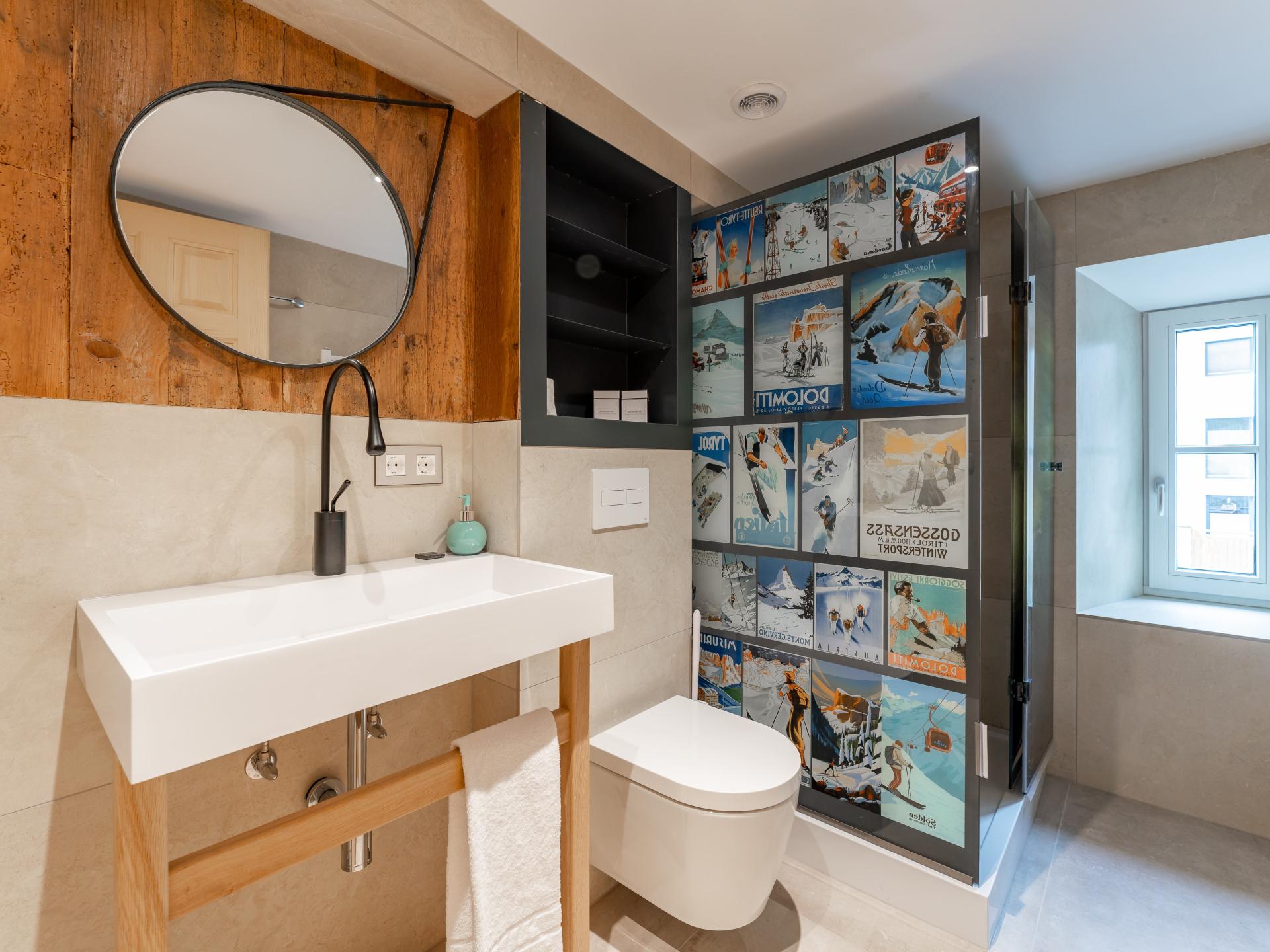 Artistiek groepshuis voor 26 personen met sauna, 150m van de piste - foto 7