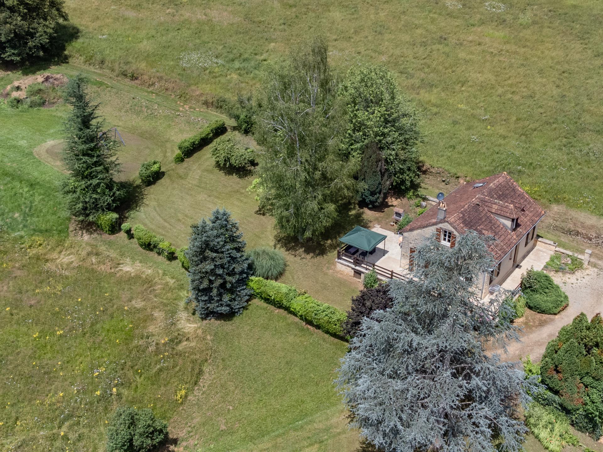 Vrijstaand vakantiehuis voor 7 personen in centrum Prats du Perigord - foto 34
