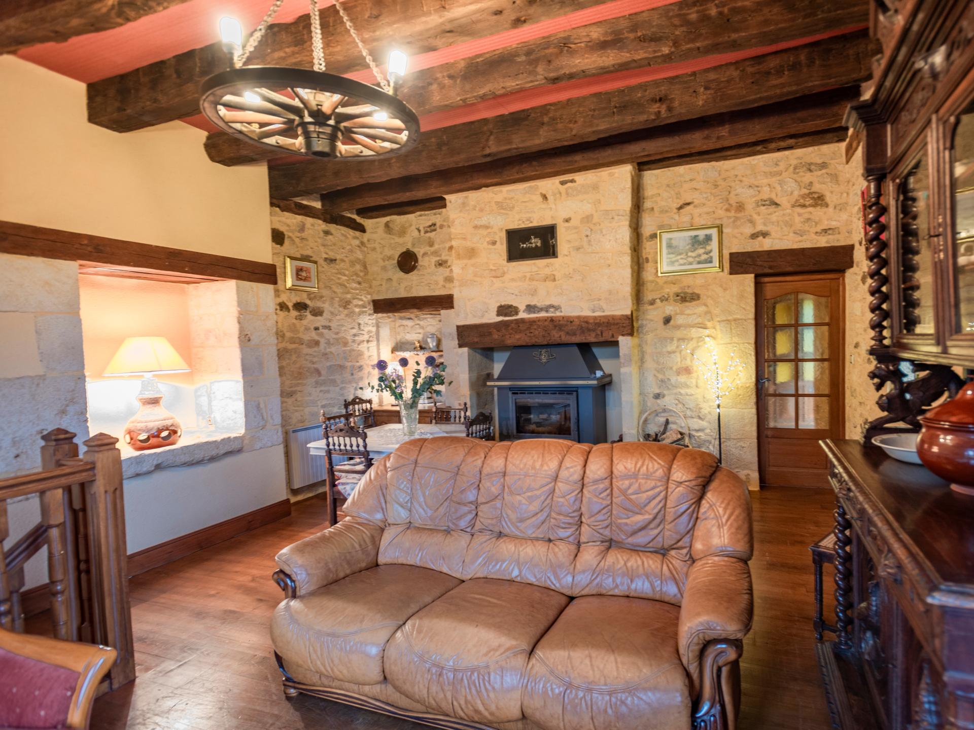 Vrijstaand vakantiehuis met visvijver in Prats du Périgord - foto 27