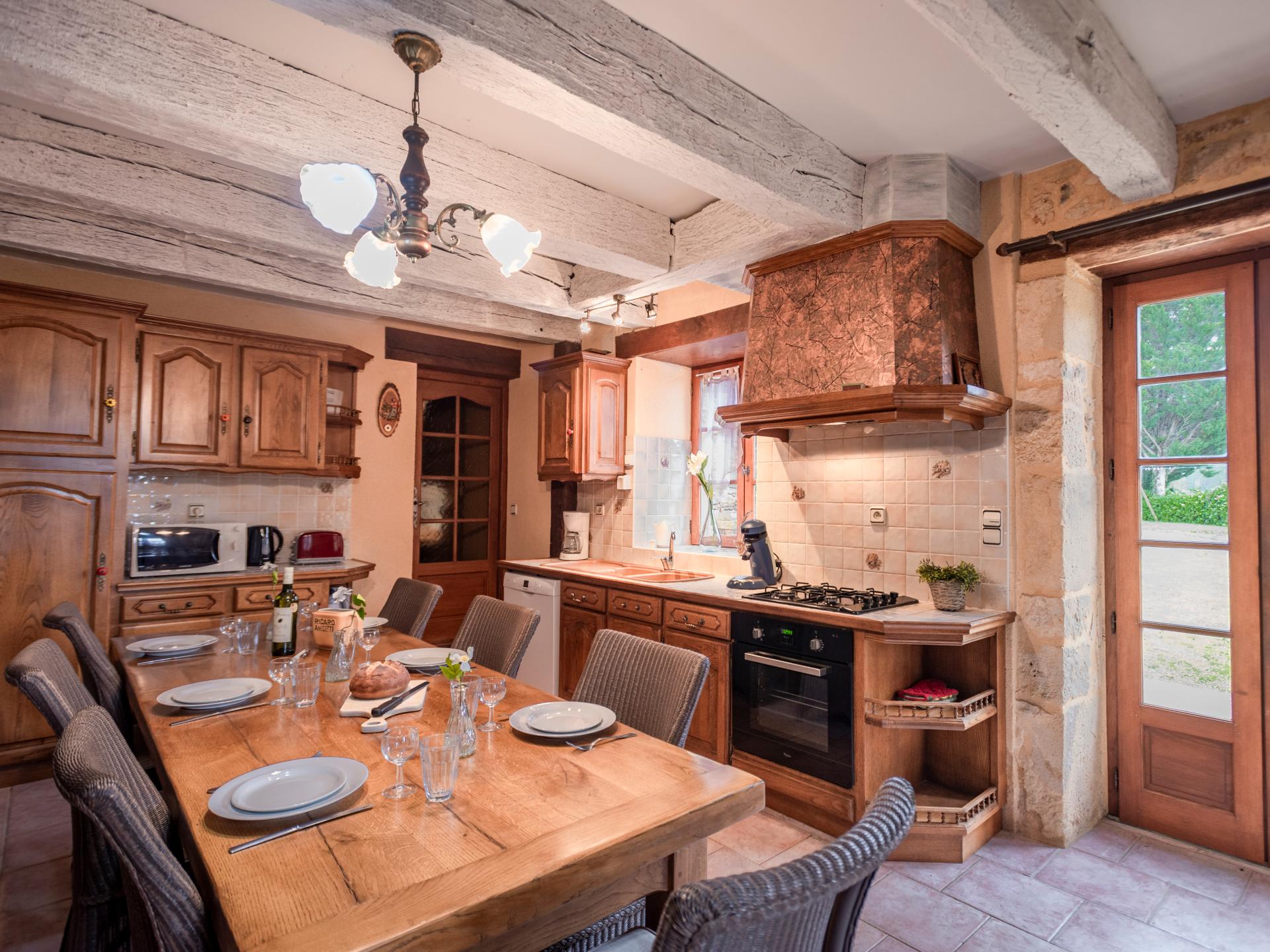 Vrijstaand vakantiehuis met visvijver in Prats du Périgord - foto 29
