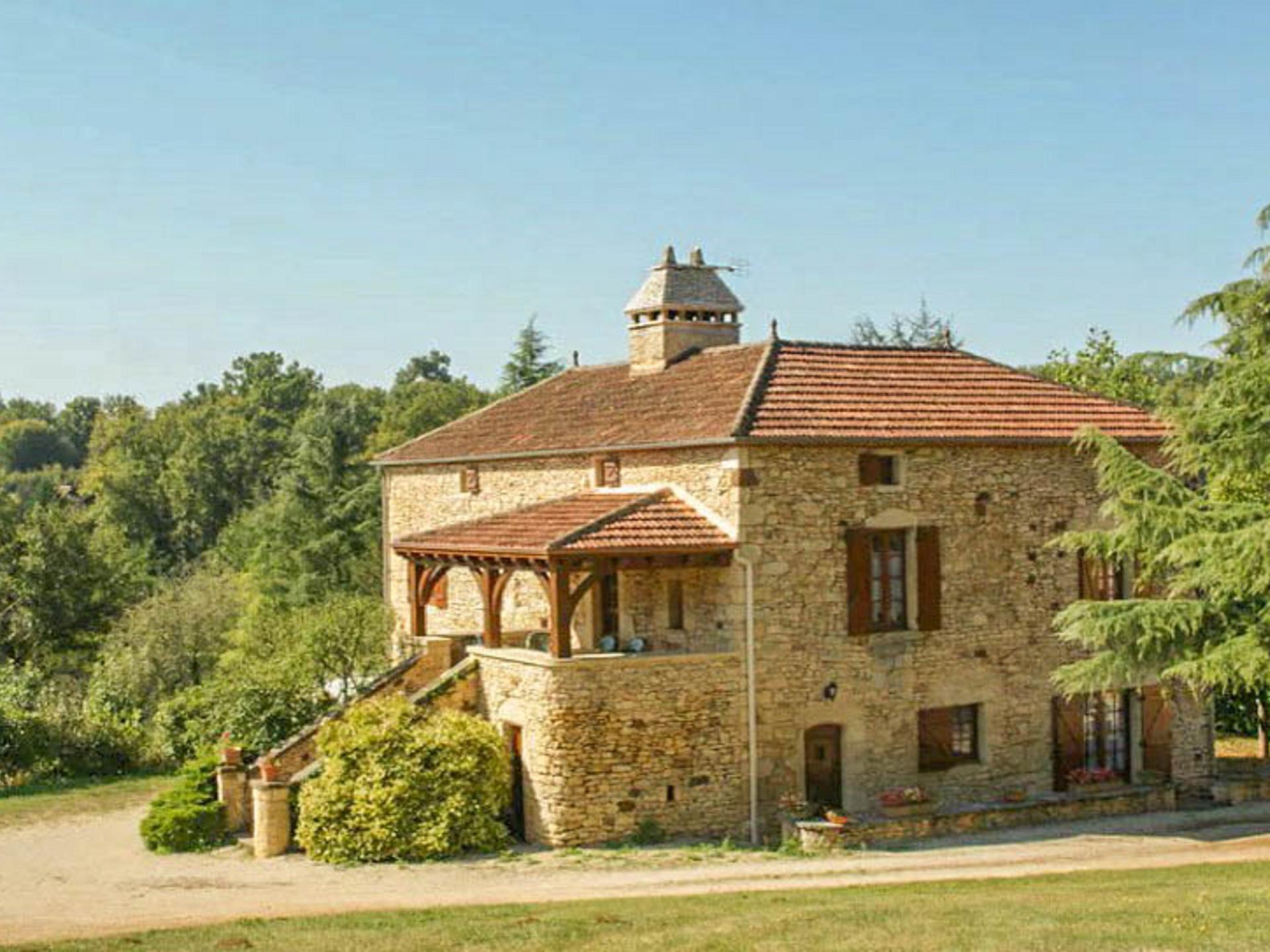 Vrijstaand vakantiehuis met visvijver in Prats du Périgord - foto 32