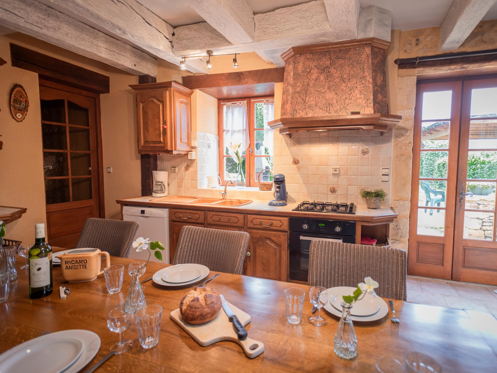 Vrijstaand vakantiehuis met visvijver in Prats du Périgord - foto 30