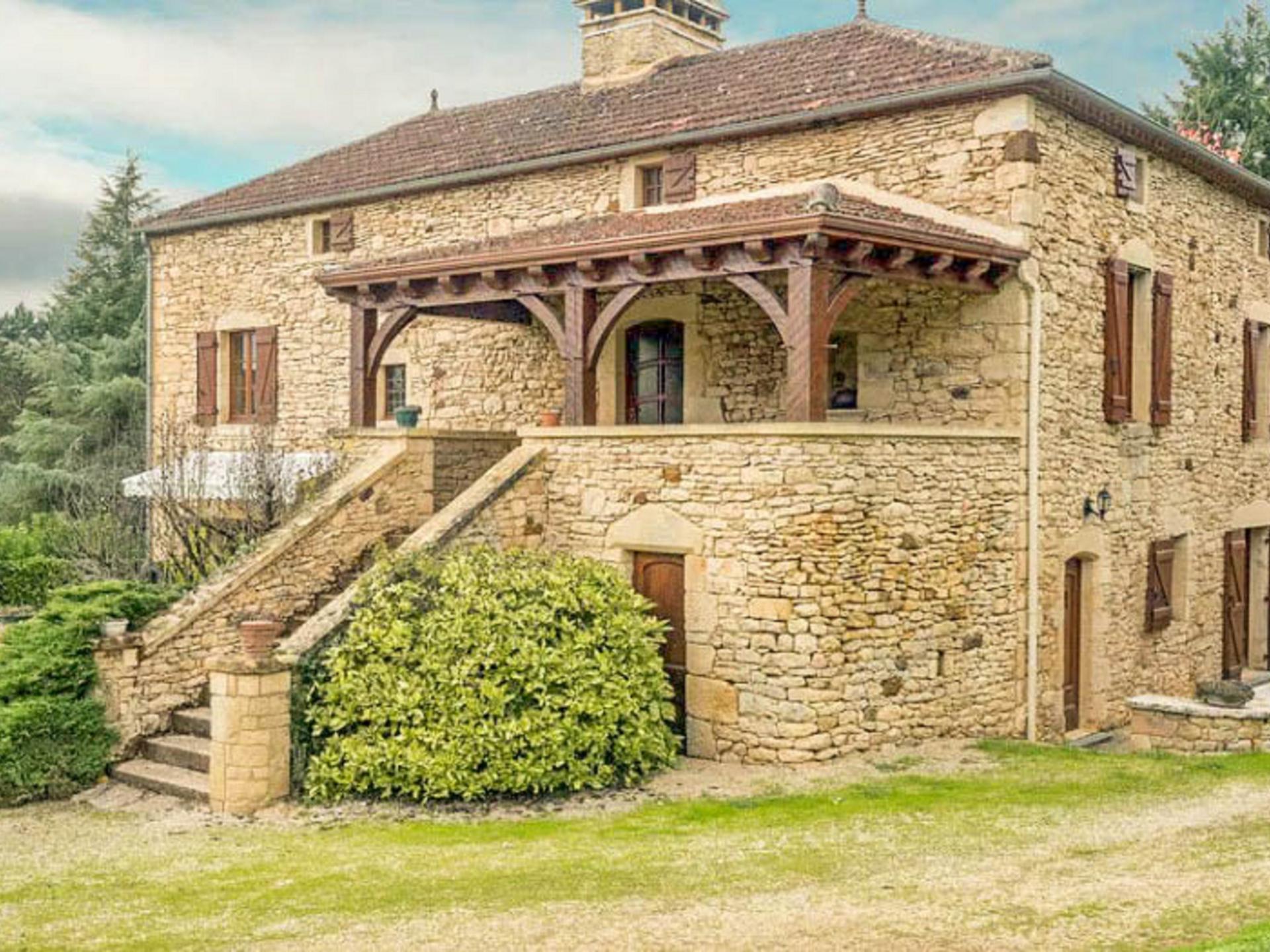 Vrijstaand vakantiehuis met visvijver in Prats du Périgord - foto 7
