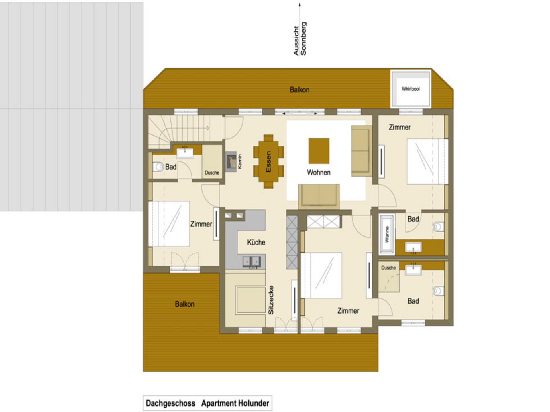 Penthouse aan de piste in Kirchberg met privé sauna en whirlpool - foto 42