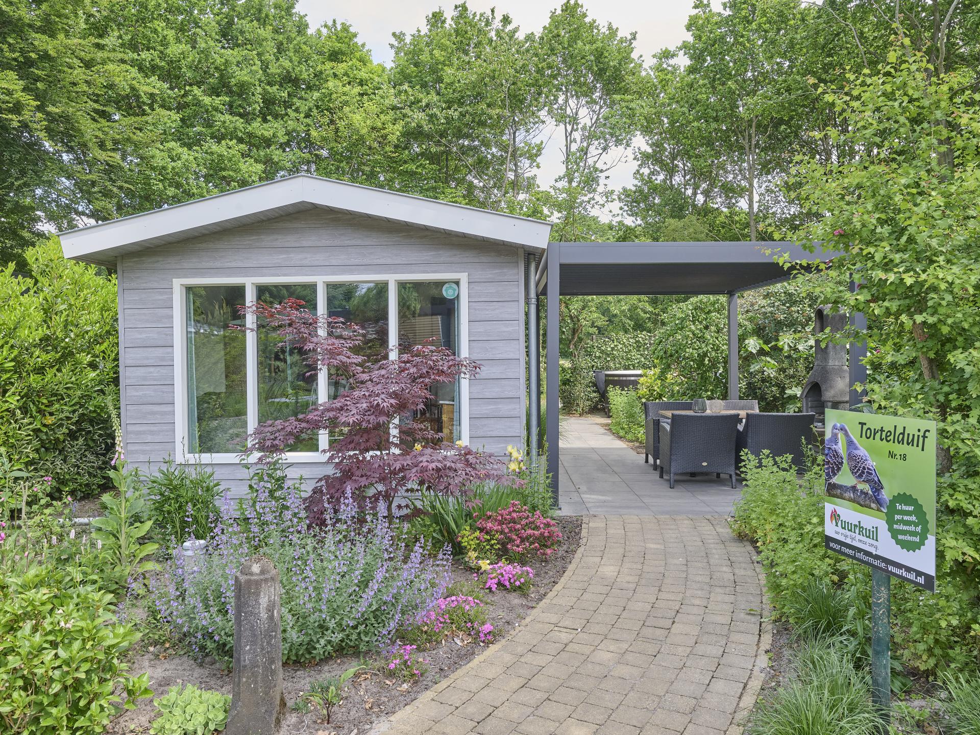 Romantisch chalet met sauna en hottub midden op de Veluwe - foto 42