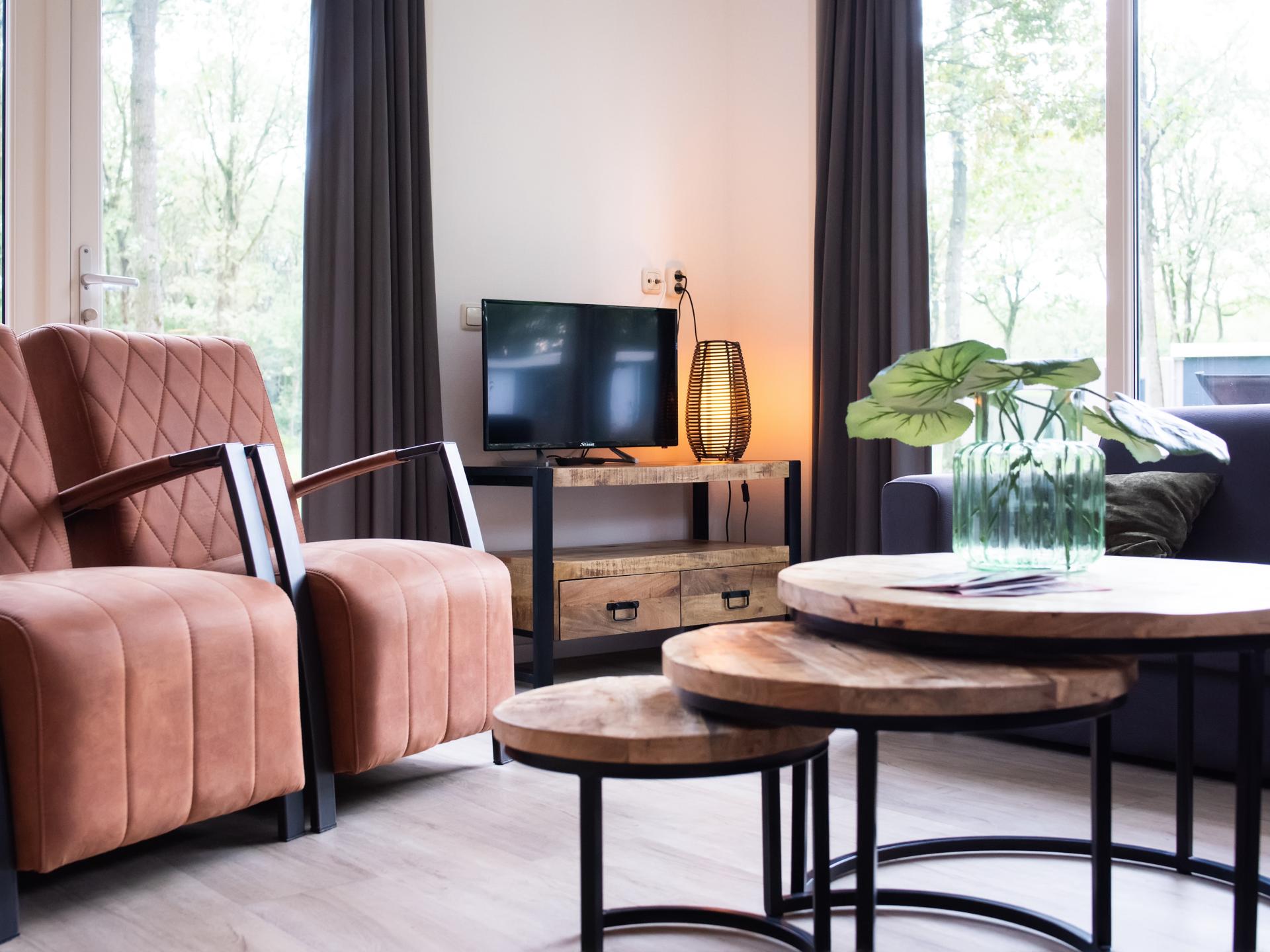 Modern chalet op vakantiepark Drentheland bij het Drents-Friese Wold - foto 4