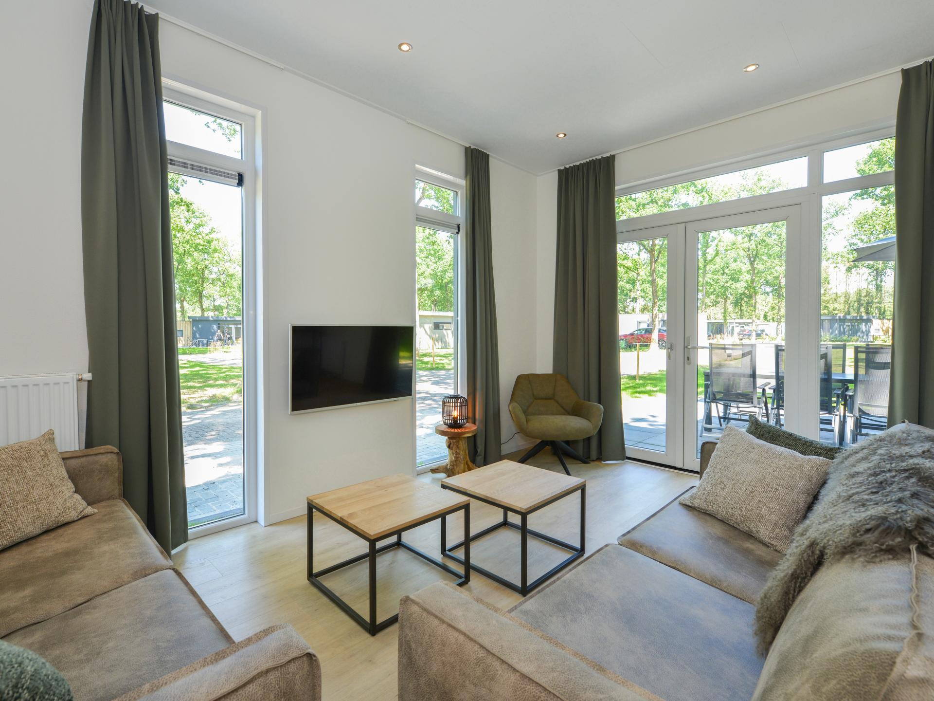 Gezellig chalet met omheinde tuin op vakantiepark in hartje Drenthe - foto 3