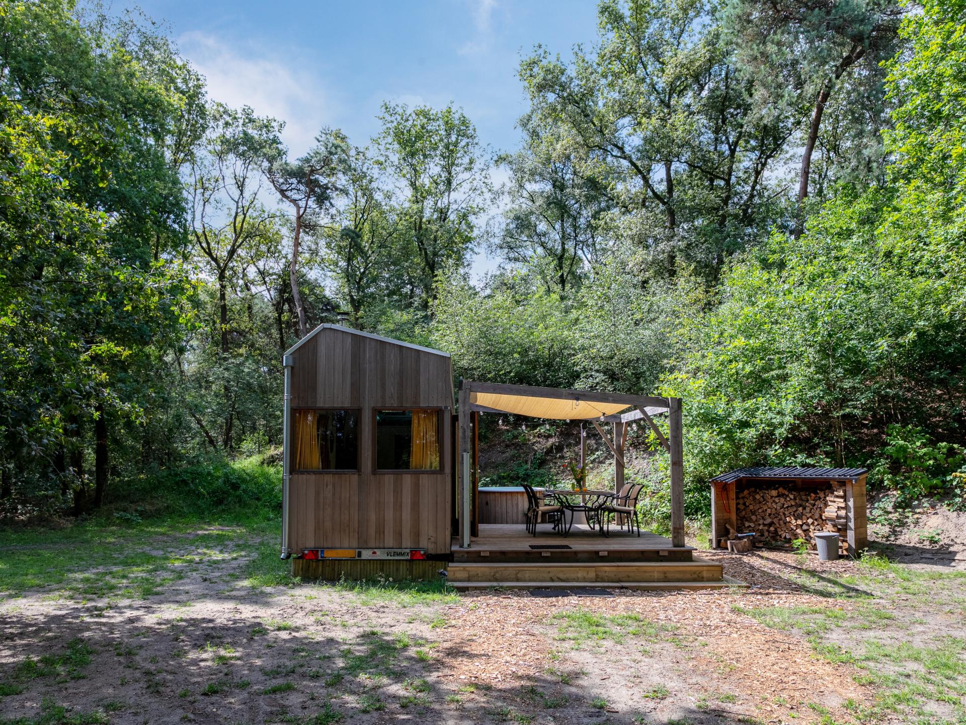 2-persoons vrijstaand vakantiehuis in Uden midden in het bos - foto 28