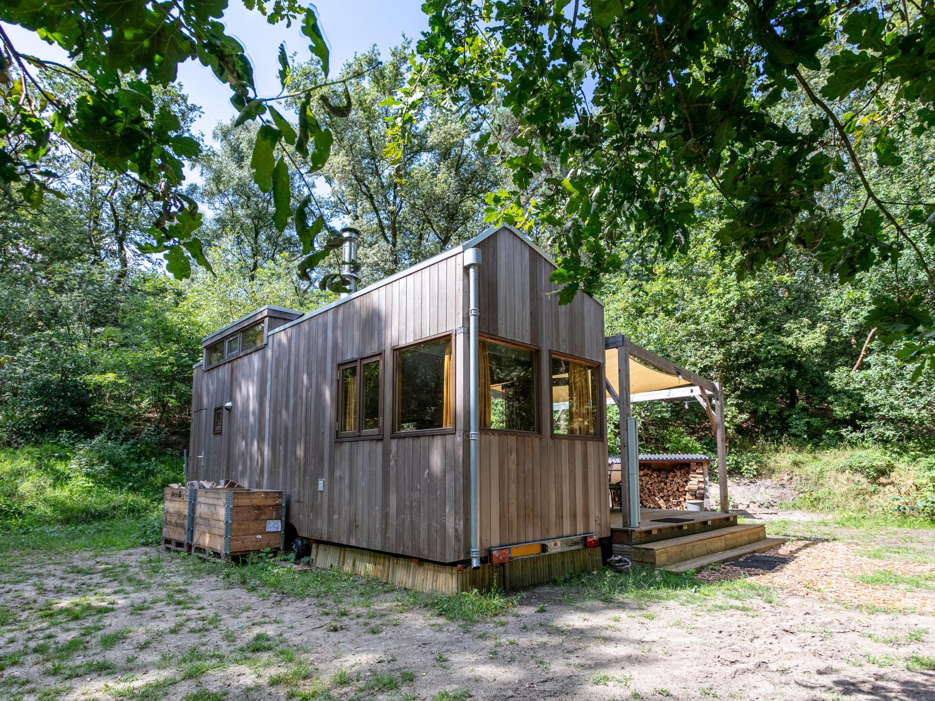 2-persoons vrijstaand vakantiehuis in Uden midden in het bos - foto 33