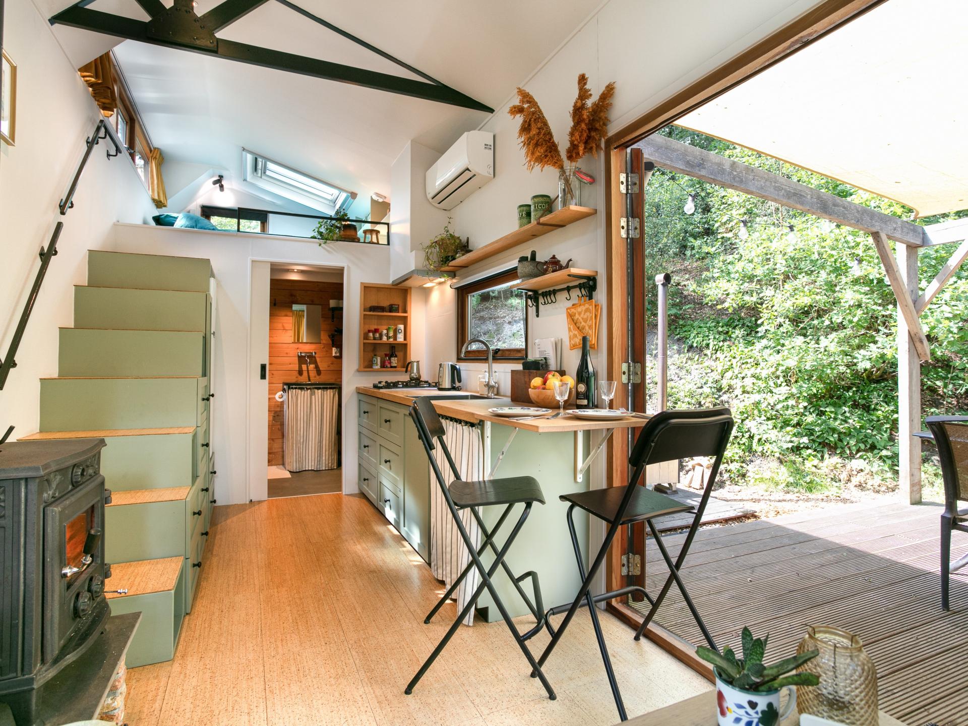 2-persoons vrijstaand vakantiehuis in Uden midden in het bos - foto 16