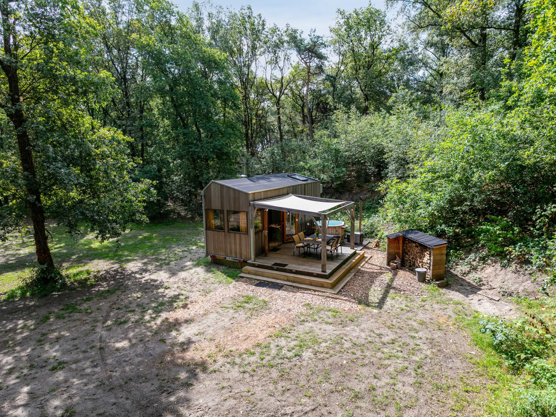 2-persoons vrijstaand vakantiehuis in Uden midden in het bos - foto 31