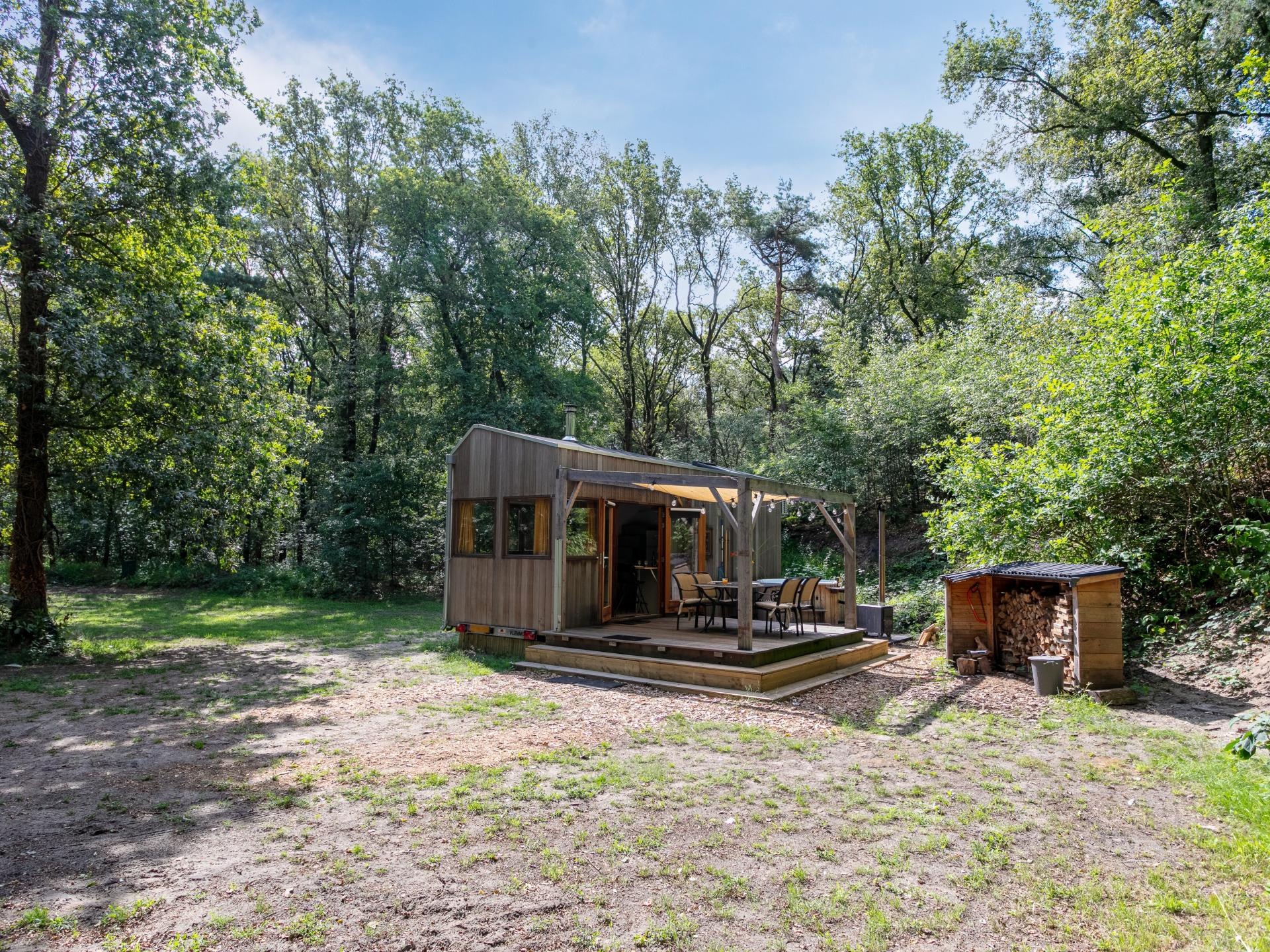 2-persoons vrijstaand vakantiehuis in Uden midden in het bos - foto 30