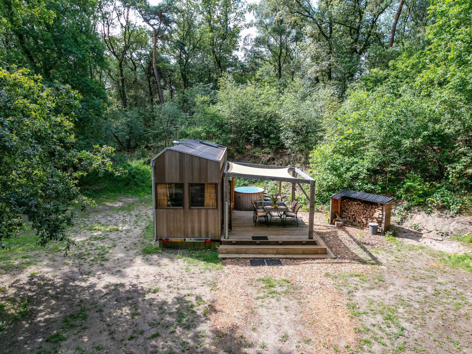 2-persoons vrijstaand vakantiehuis in Uden midden in het bos - foto 29