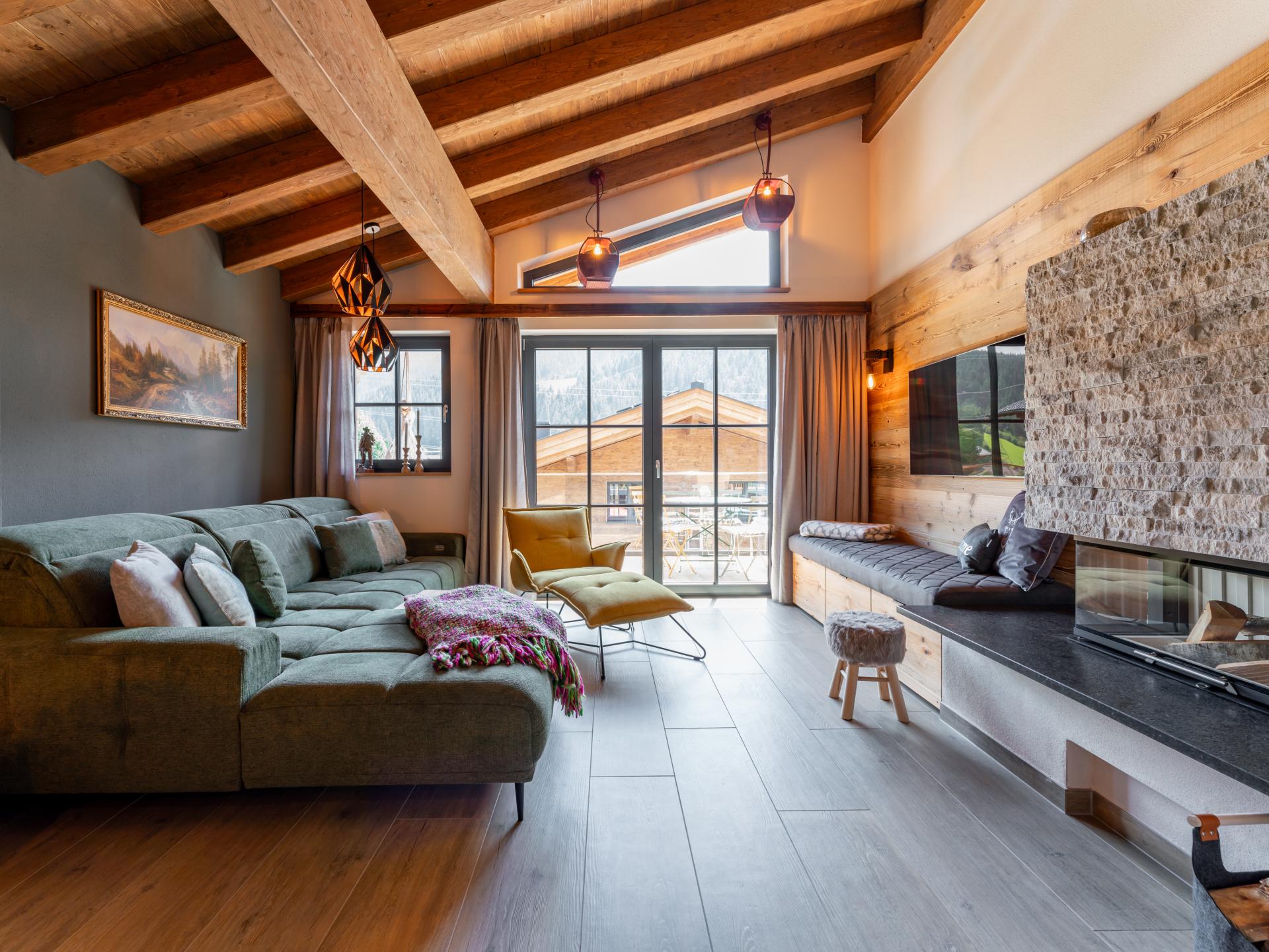 Chalet met sauna op 250 meter van de skilift in Wagrain - foto 11