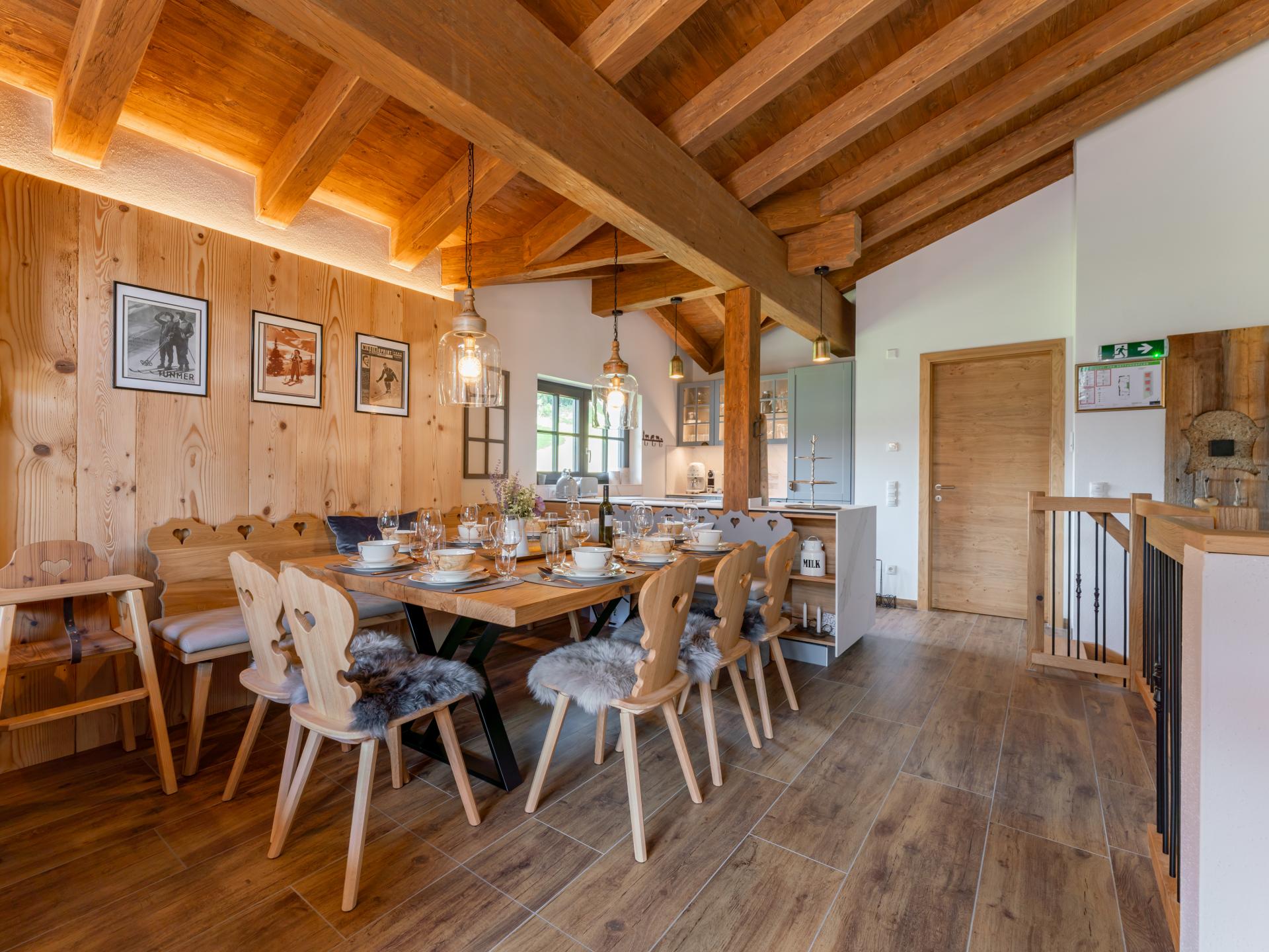 Luxe chalet voor 10 personen met sauna, direct aan de piste in Wagrain - foto 9