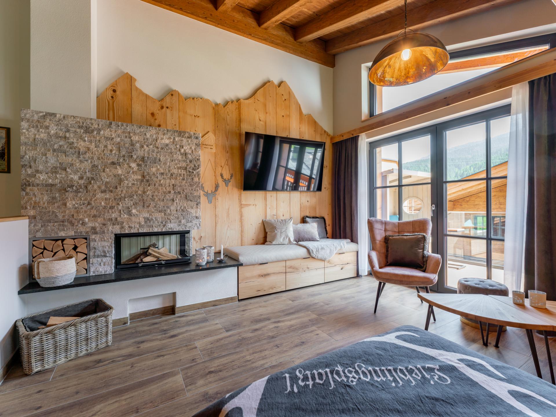 Luxe chalet voor 10 personen met sauna, direct aan de piste in Wagrain - foto 15