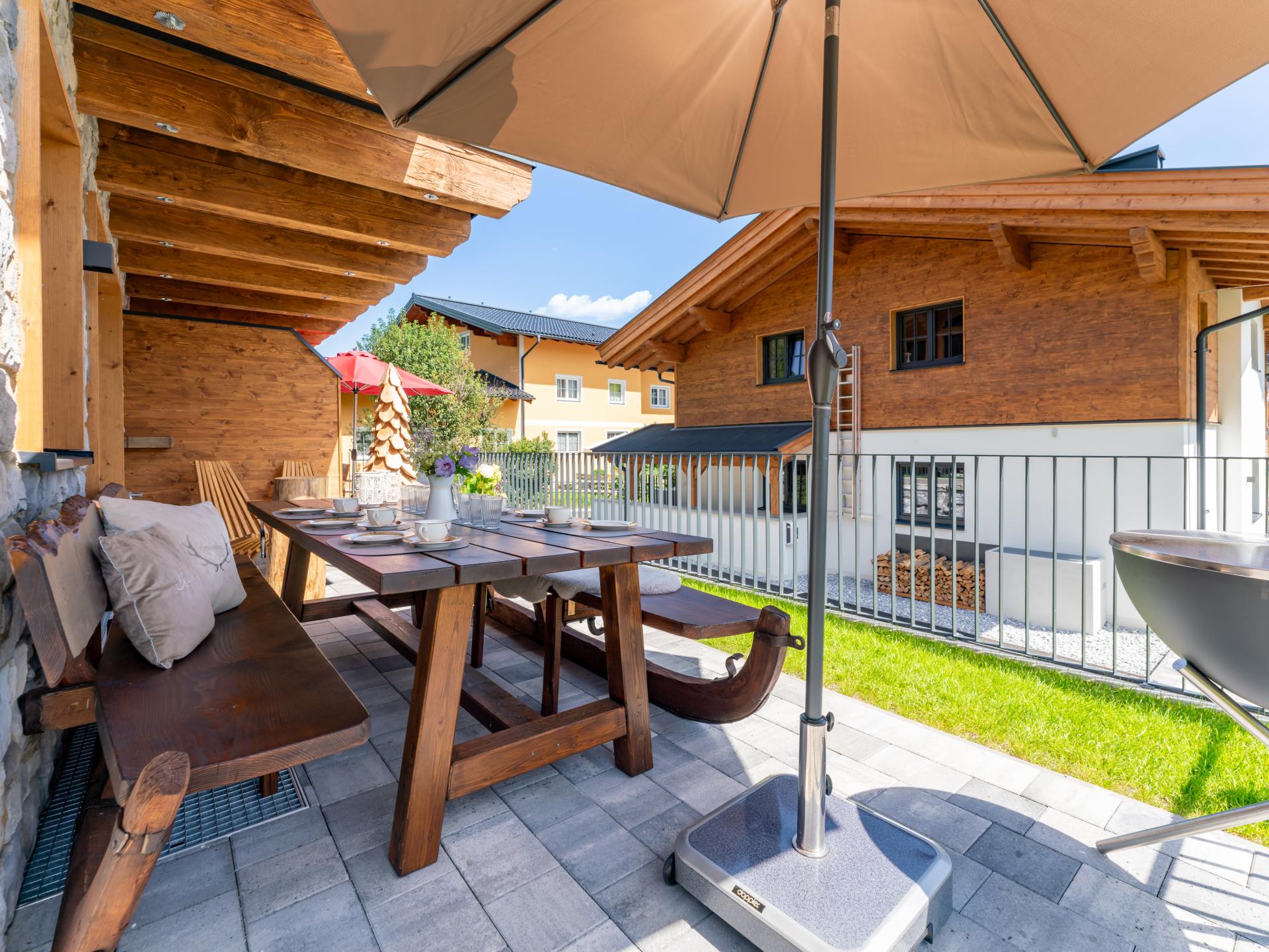 Luxe chalet voor 10 personen met sauna, direct aan de piste in Wagrain - foto 33