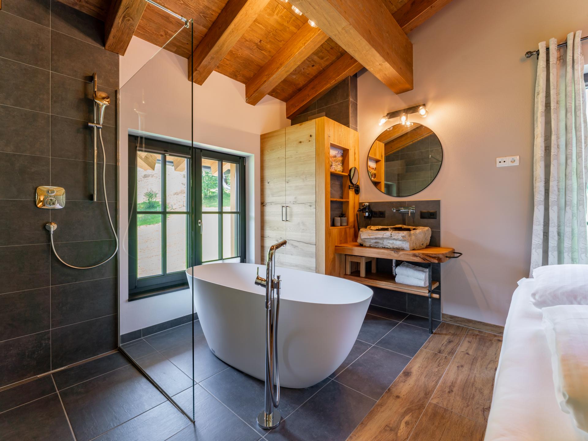 Luxe chalet voor 10 personen met sauna, direct aan de piste in Wagrain - foto 28