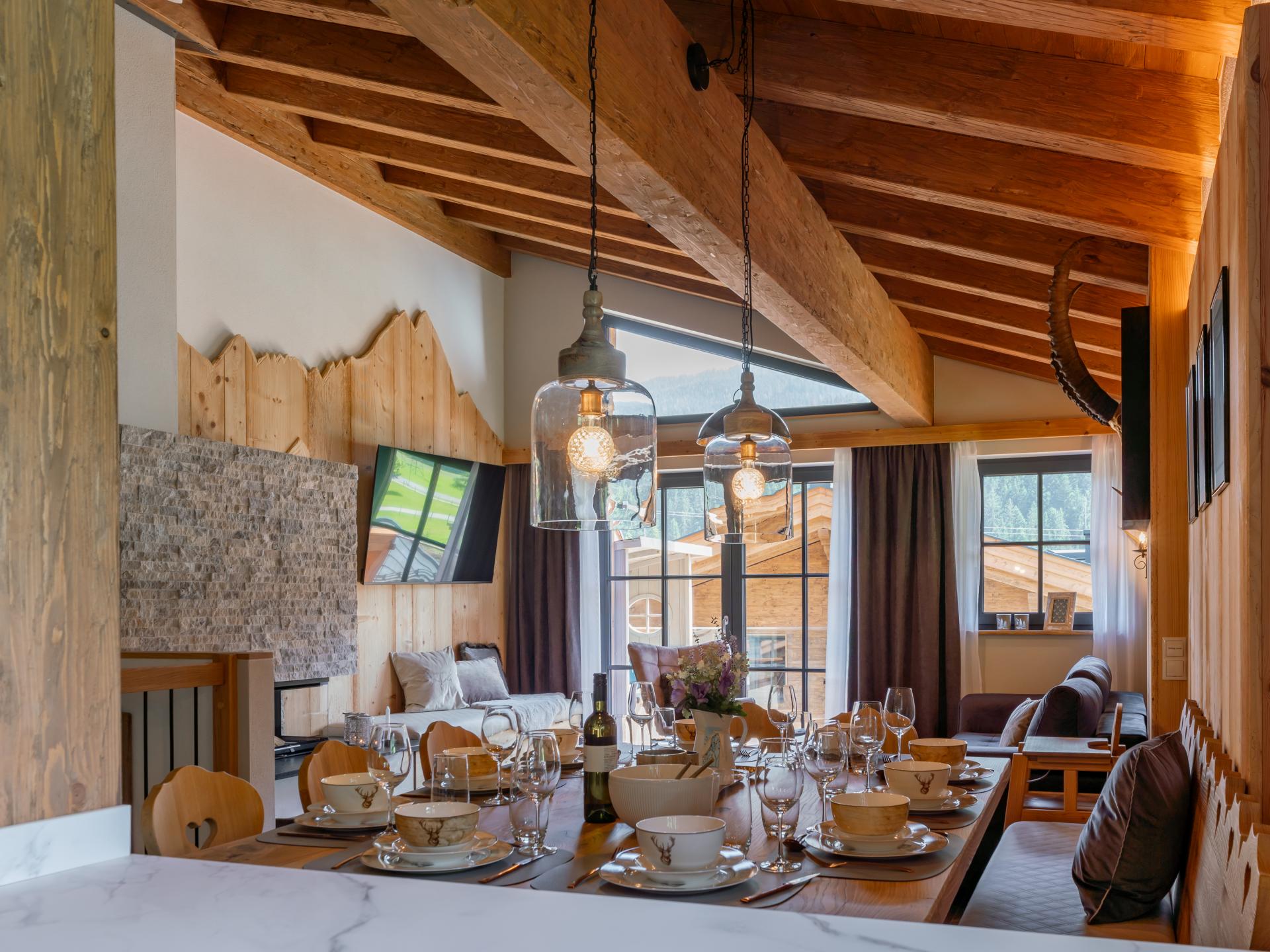 Luxe chalet voor 10 personen met sauna, direct aan de piste in Wagrain - foto 13