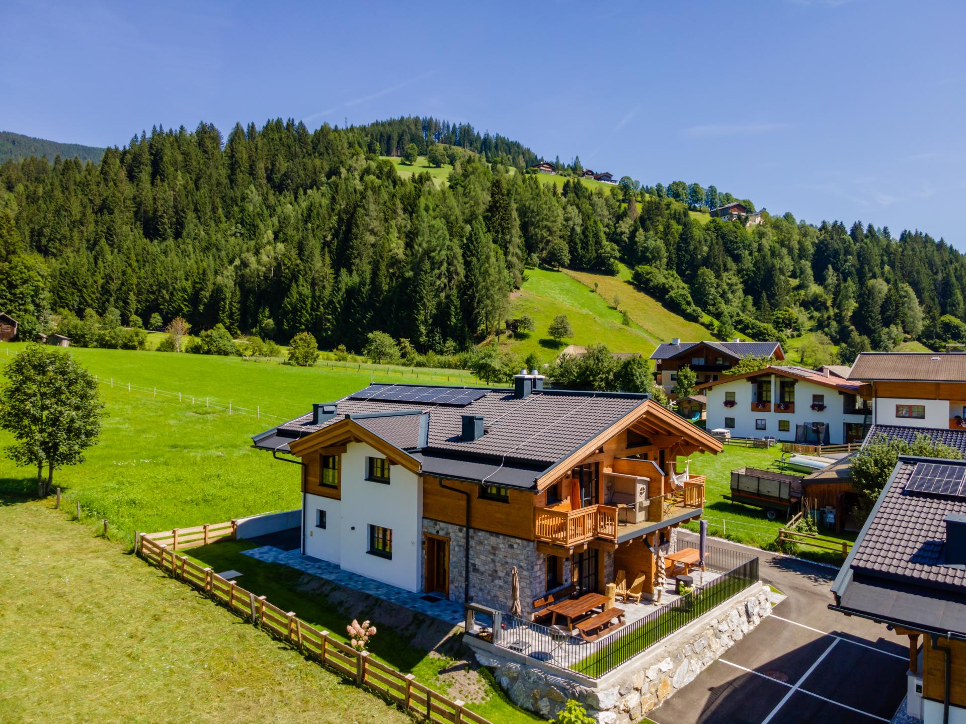Luxe chalet voor 10 personen met sauna, direct aan de piste in Wagrain - foto 42