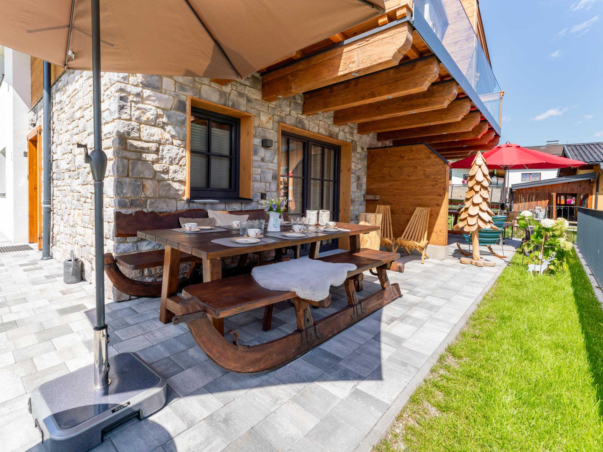 Luxe chalet voor 10 personen met sauna, direct aan de piste in Wagrain - foto 35