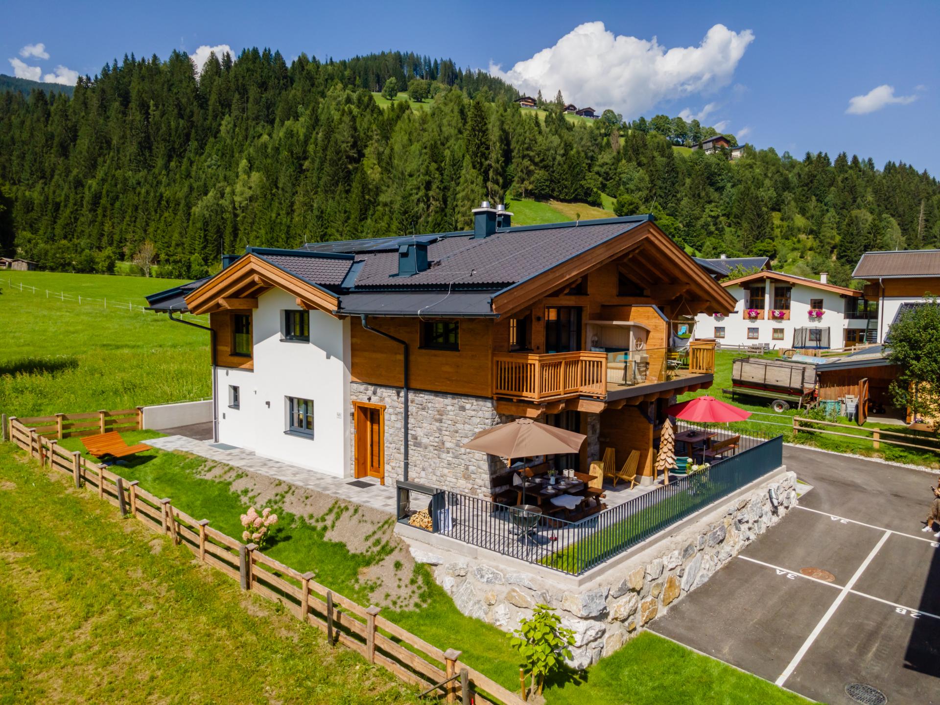 Luxe chalet voor 10 personen met sauna, direct aan de piste in Wagrain - foto 43
