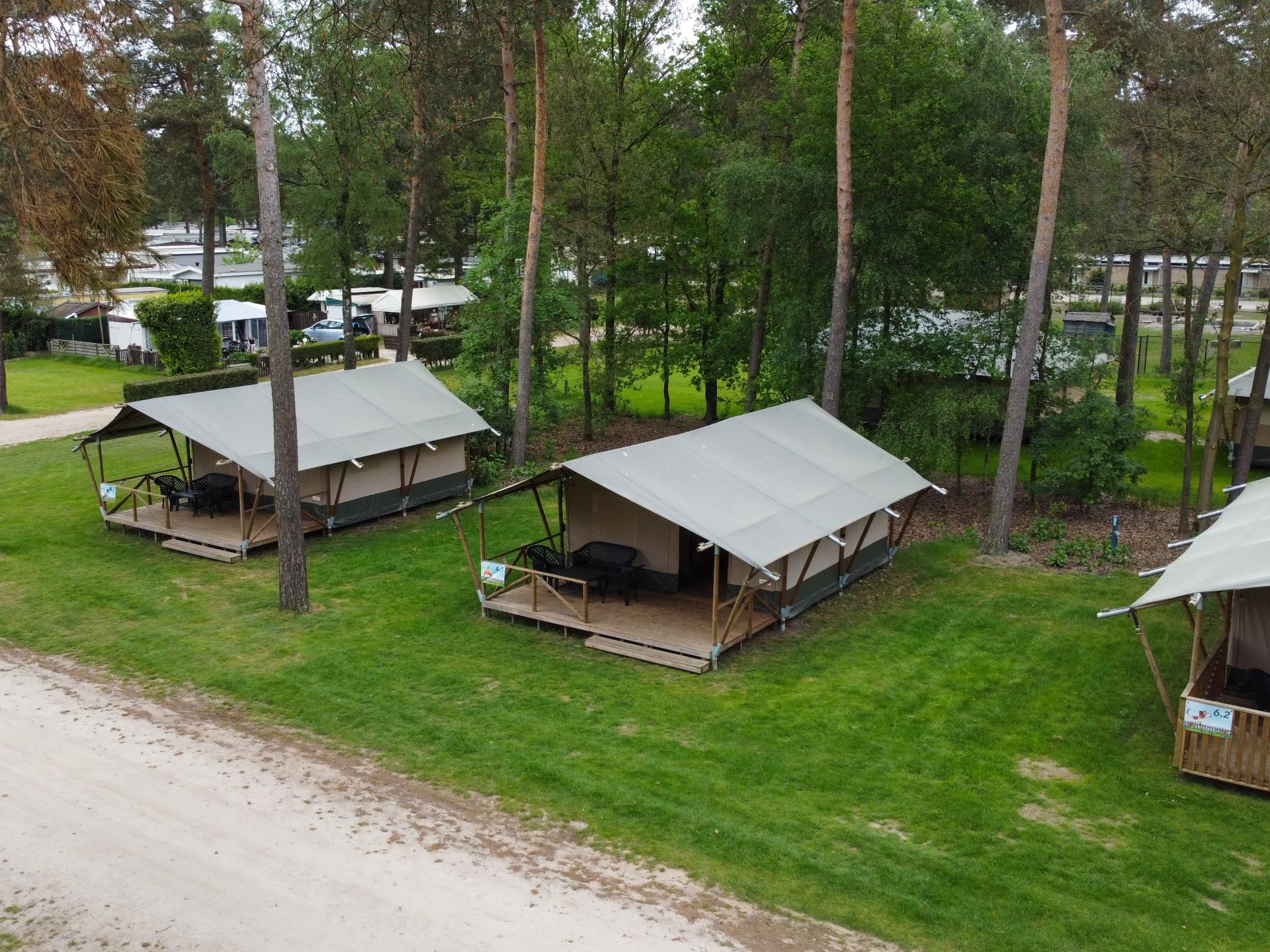 Luxe glampingtent op bosrijk vakantiepark in Vessem, Brabant - foto 19
