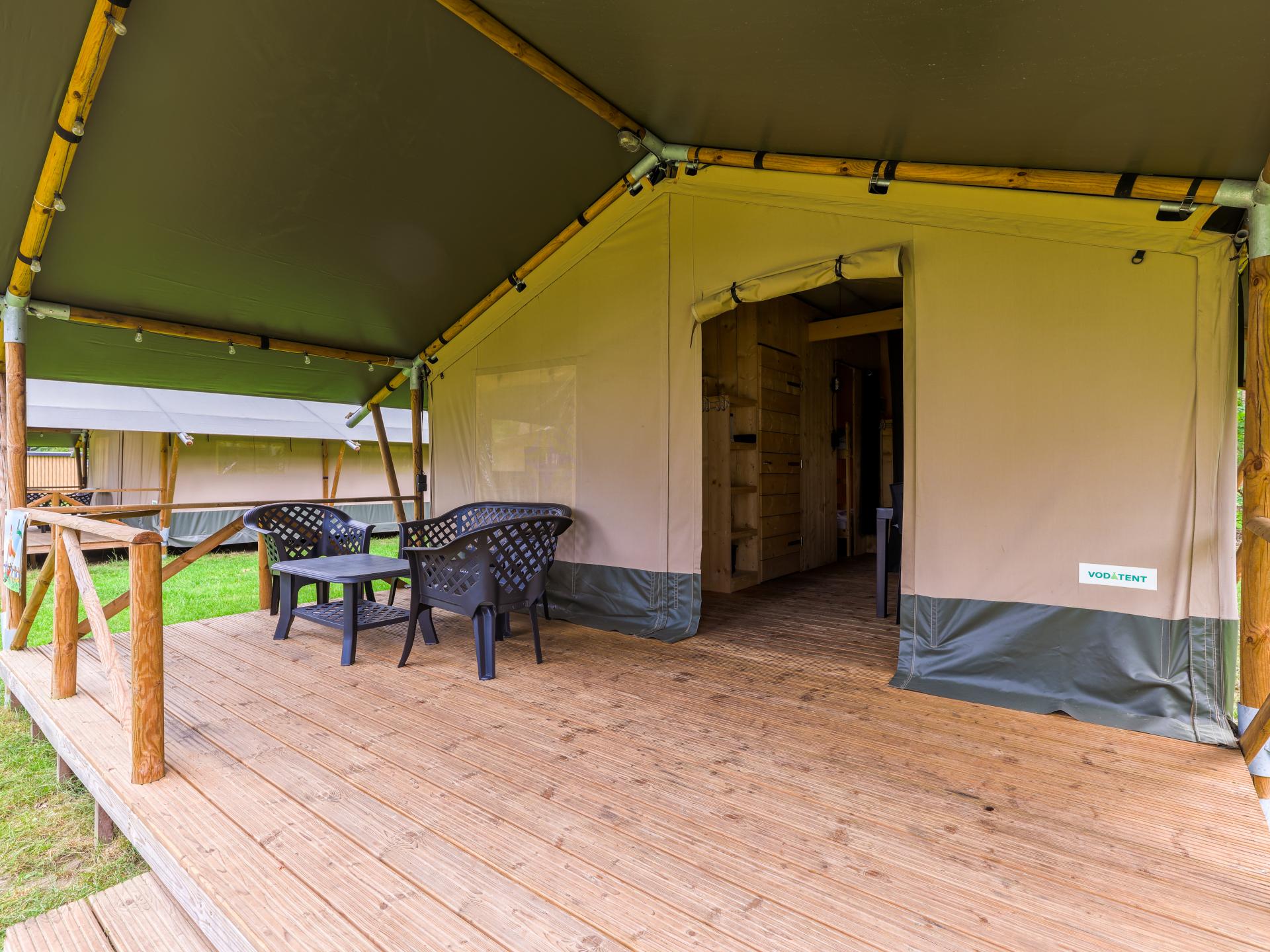 Luxe glampingtent op bosrijk vakantiepark in Vessem, Brabant - foto 15