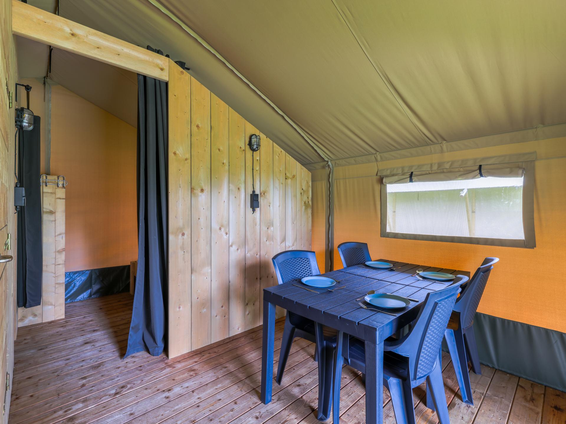 Luxe glampingtent op bosrijk vakantiepark in Vessem, Brabant - foto 6