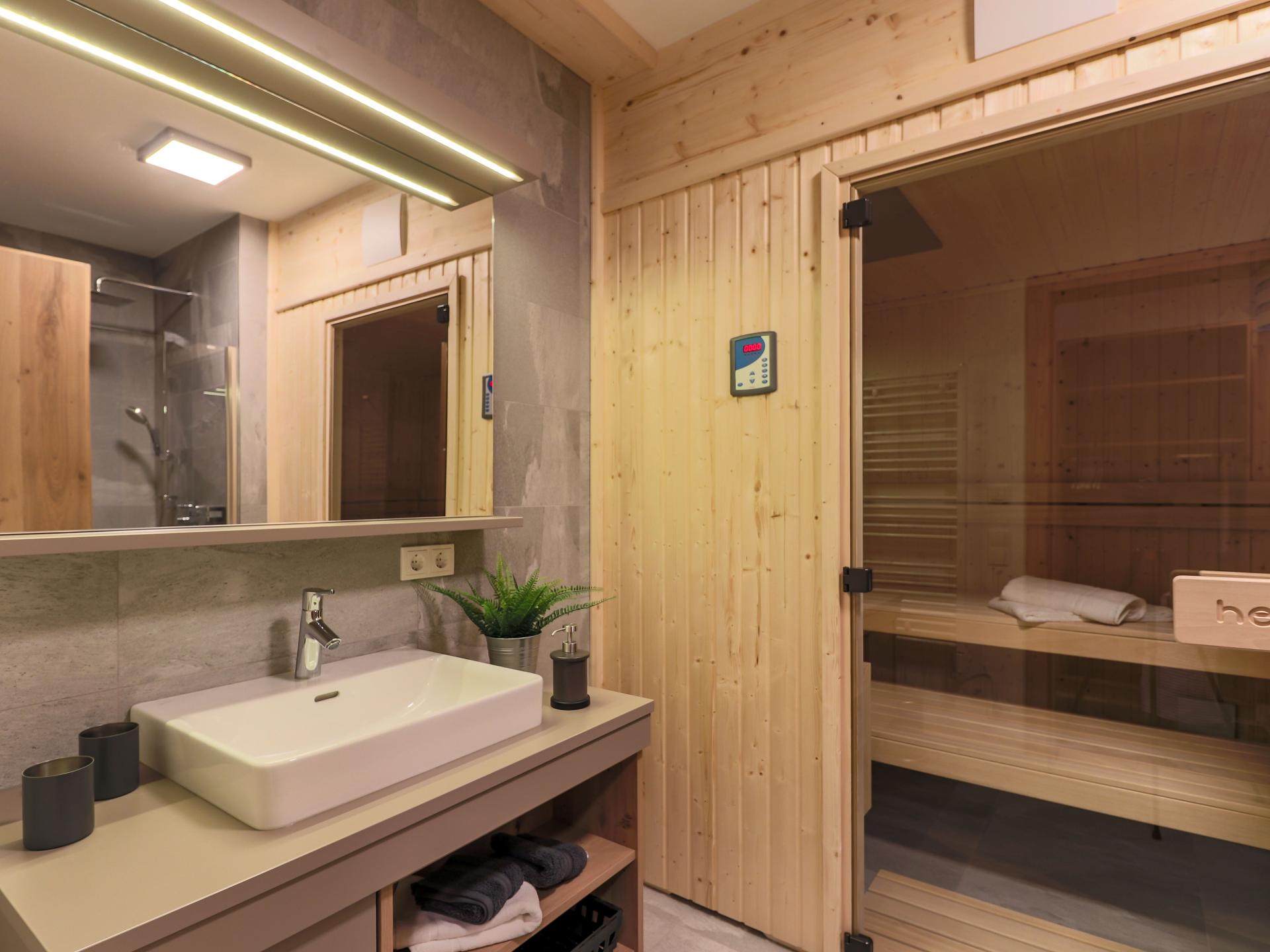 Ruim appartement voor 16 personen met sauna, direct aan de skipiste in Mittersill - foto 19
