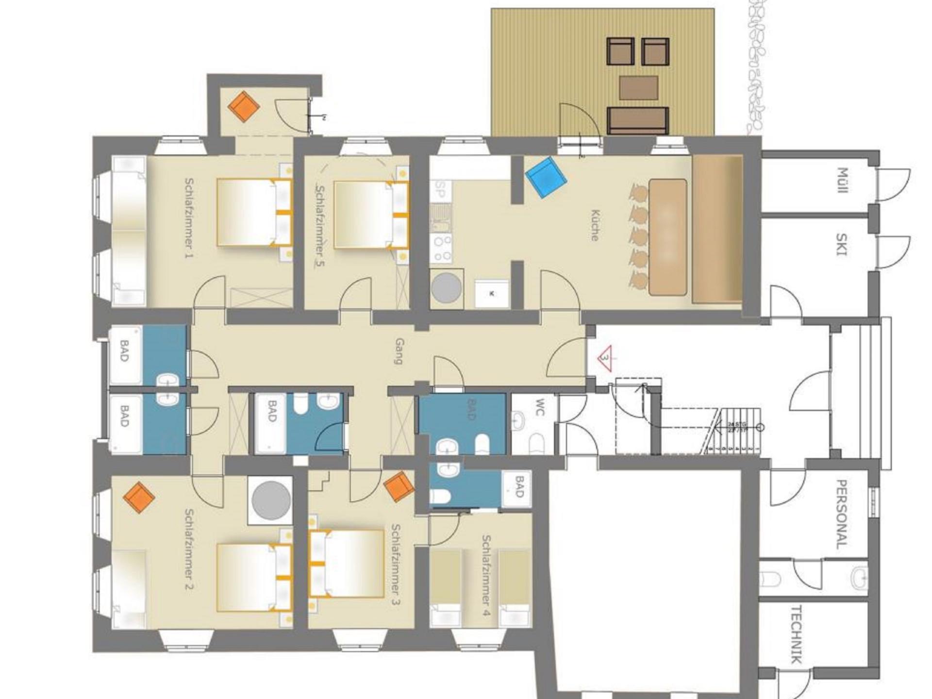 Houten parel in Biberwier: appartement voor 8 aan de skipiste - foto 21