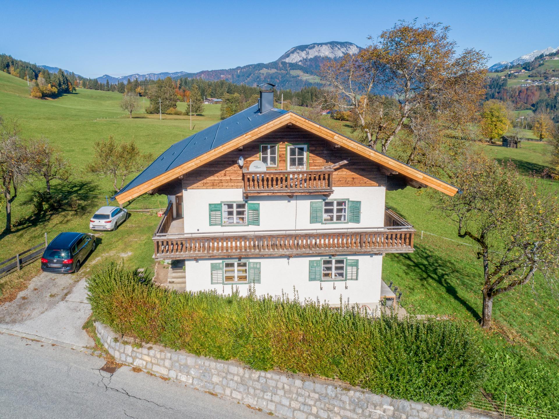 Vrijstaand landhuis aan de piste met sauna en panoramisch uitzicht in Hopfgarten - foto 2