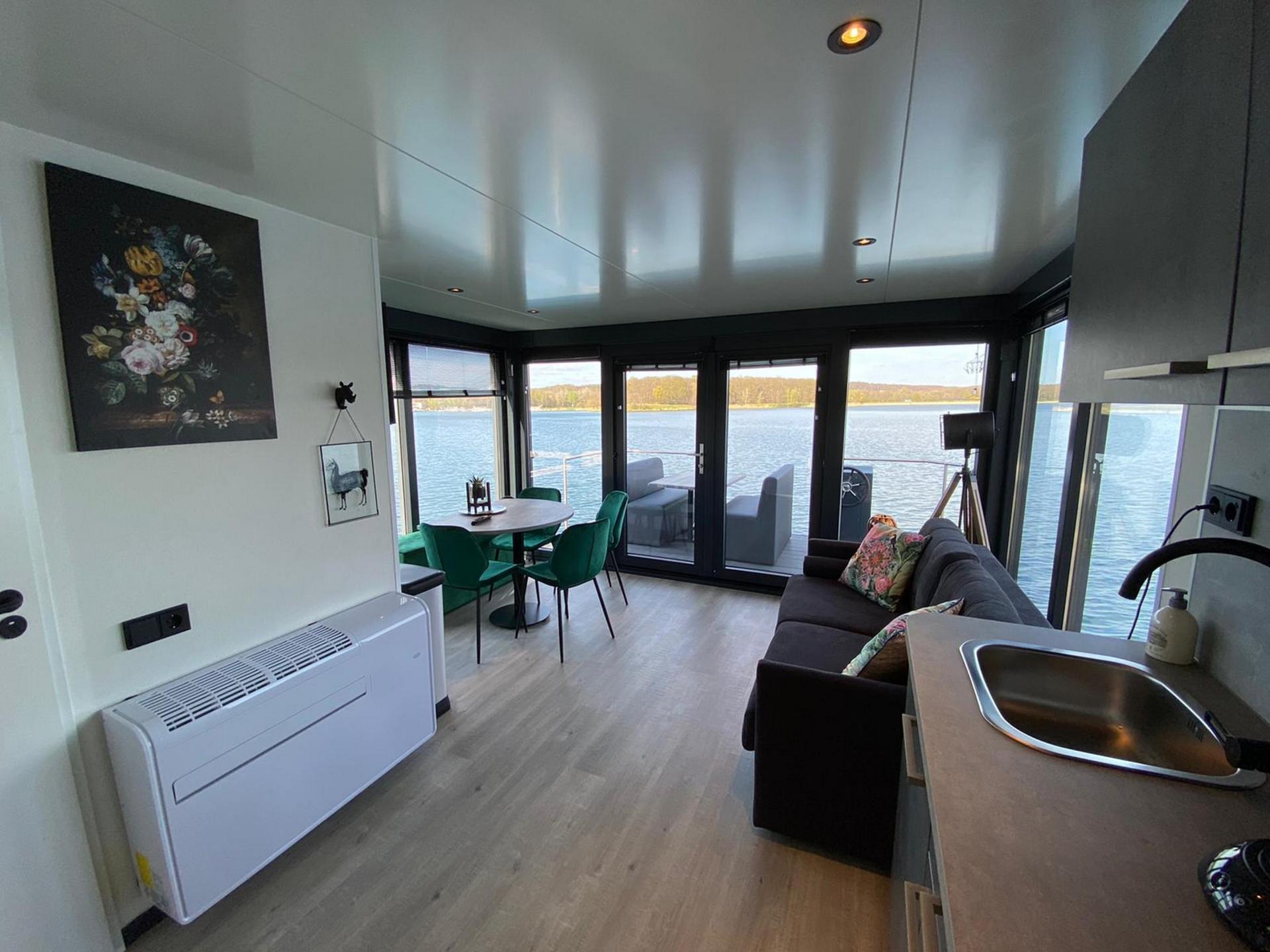 Havenlodge Mookerplas: uniek drijvend vakantiehuis in het groen - foto 9