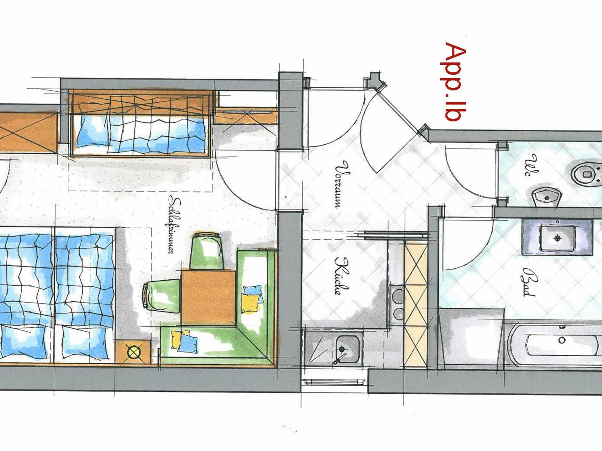Ruim appartement voor 8 personen, 50 meter van de skilift in Neukirchen - foto 27